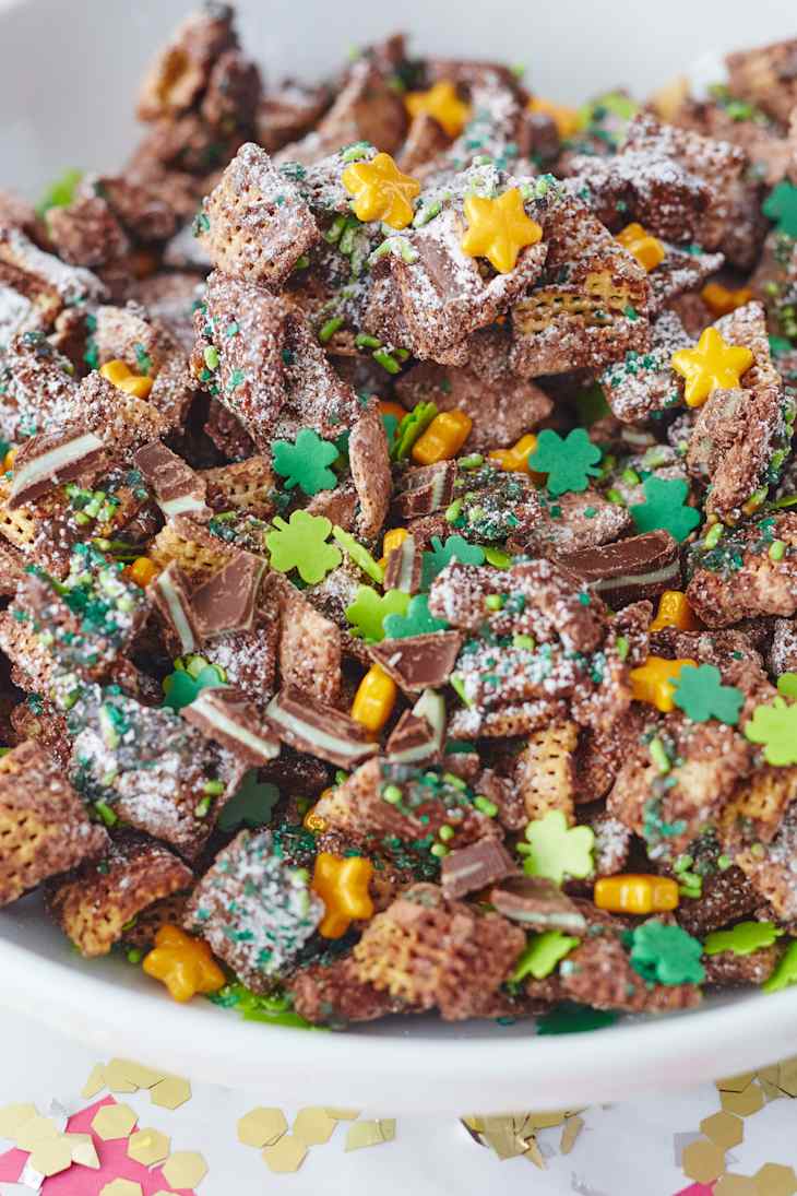 Recipe: Mint Chocolate Puppy Chow | The Kitchn
