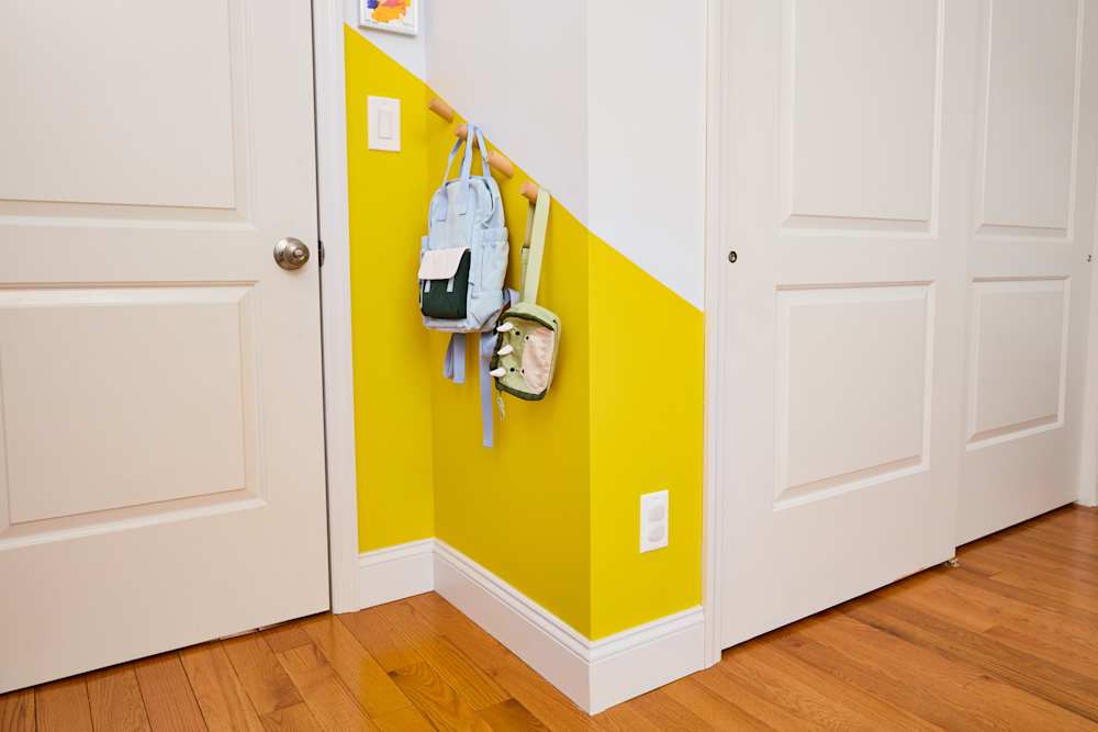 How a Cheerful DIY “Drop Zone” Made This Whole Space Work Smarter