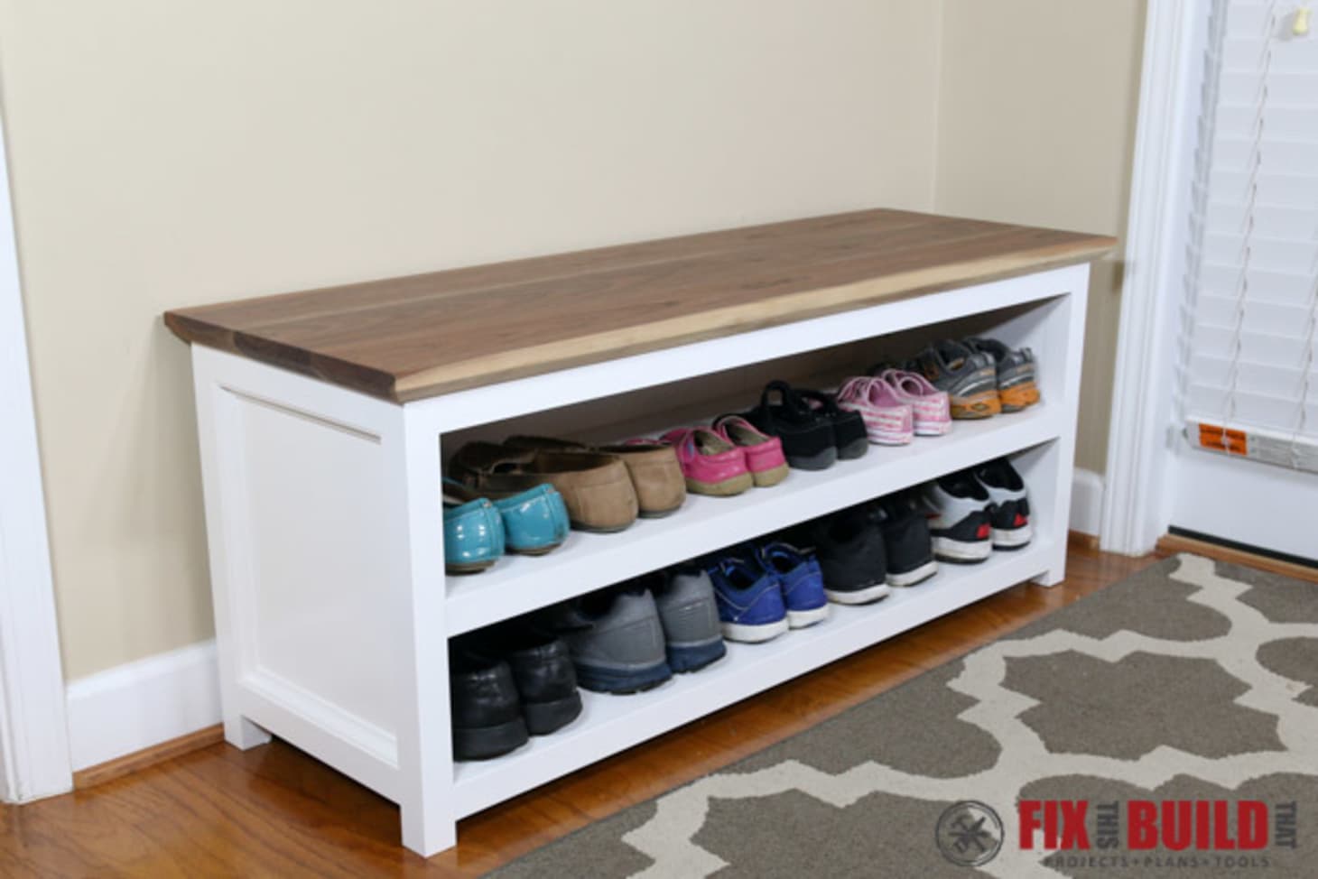 Diy Stylish Shoe Racks Apartment Therapy