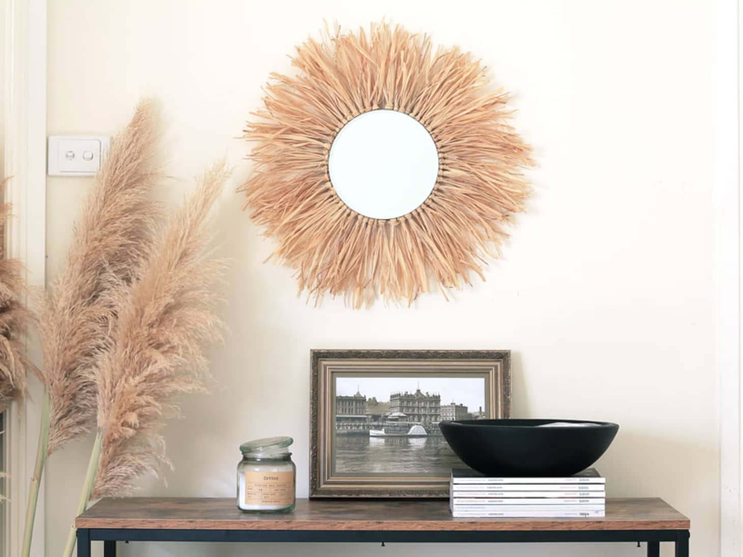 Easy Mirror DIY Cool Upgrades for Plain Mirrors Apartment Therapy