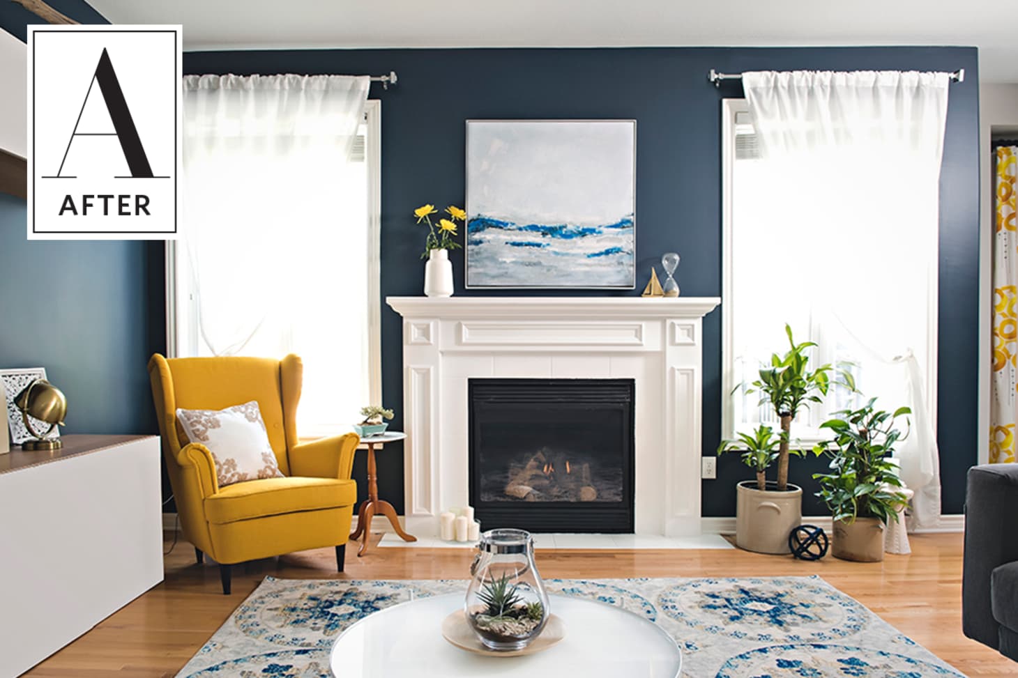 A New Living Room Look for Under 1000 Apartment Therapy