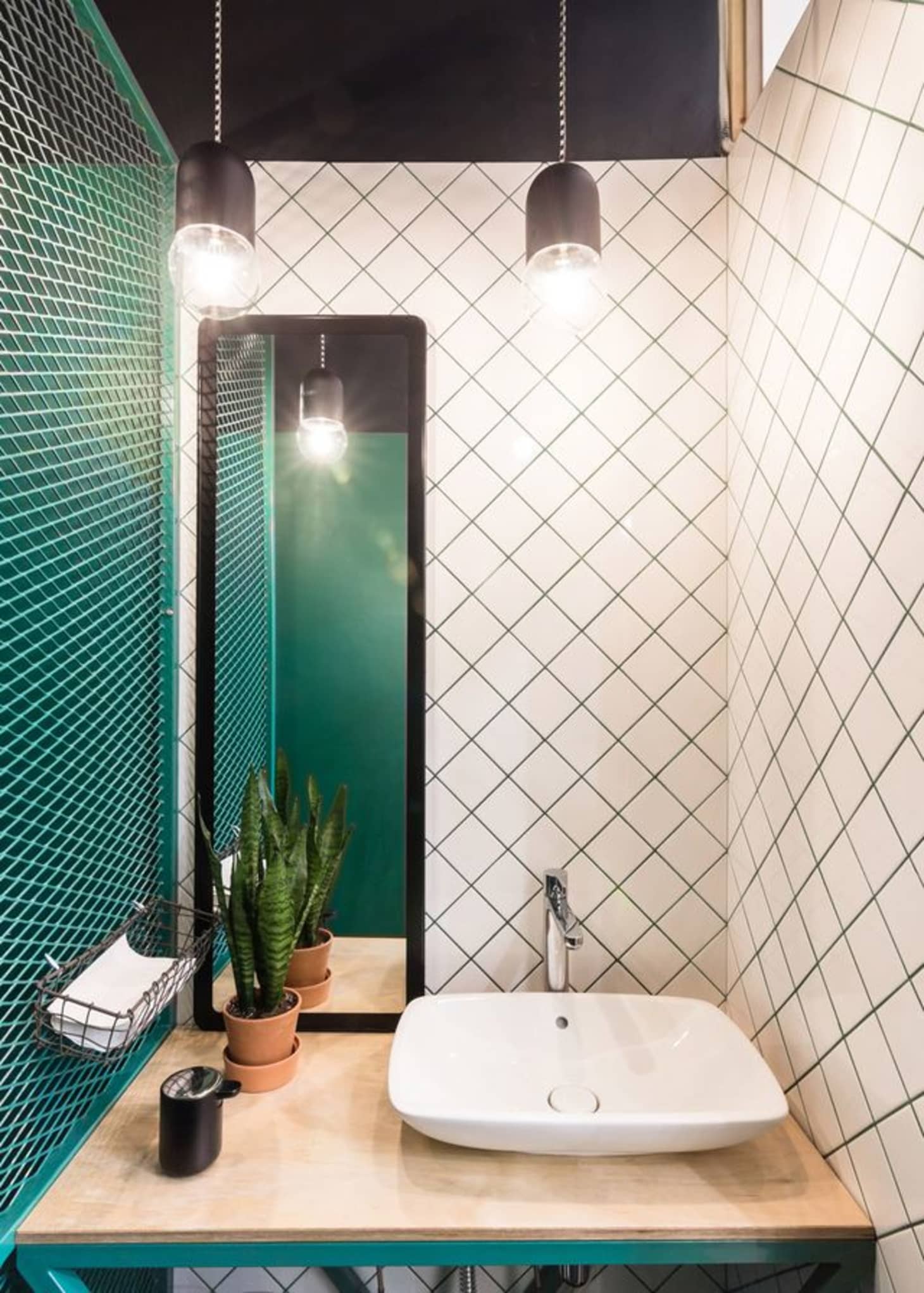 Unusual Tile & Colored Grout Combos That Are Gorgeous | Apartment Therapy