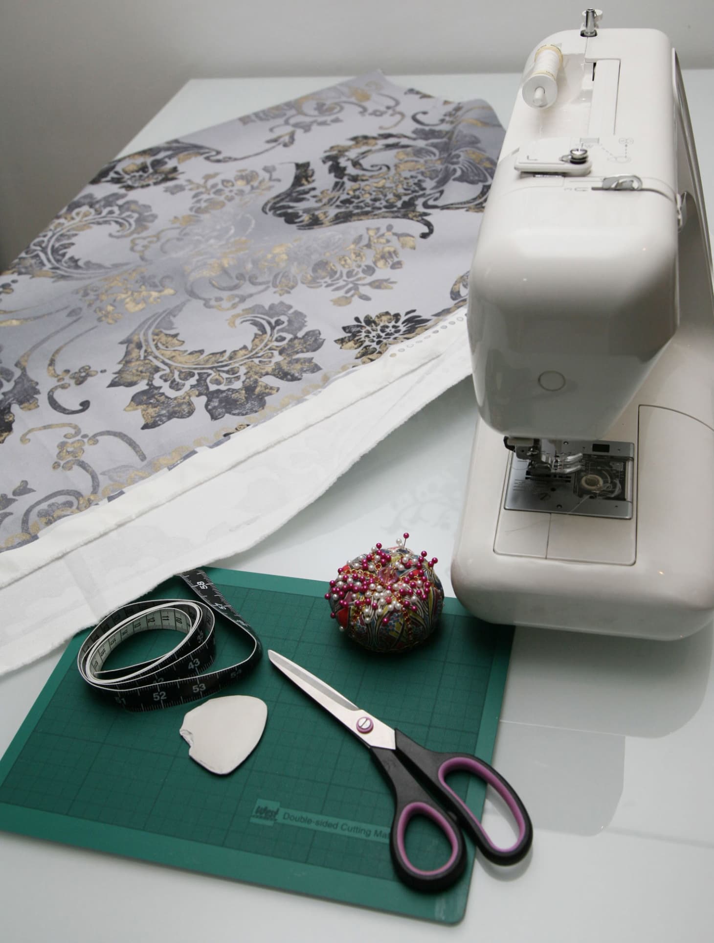 Easy Home DIY Project How To Sew a Table Runner Apartment Therapy