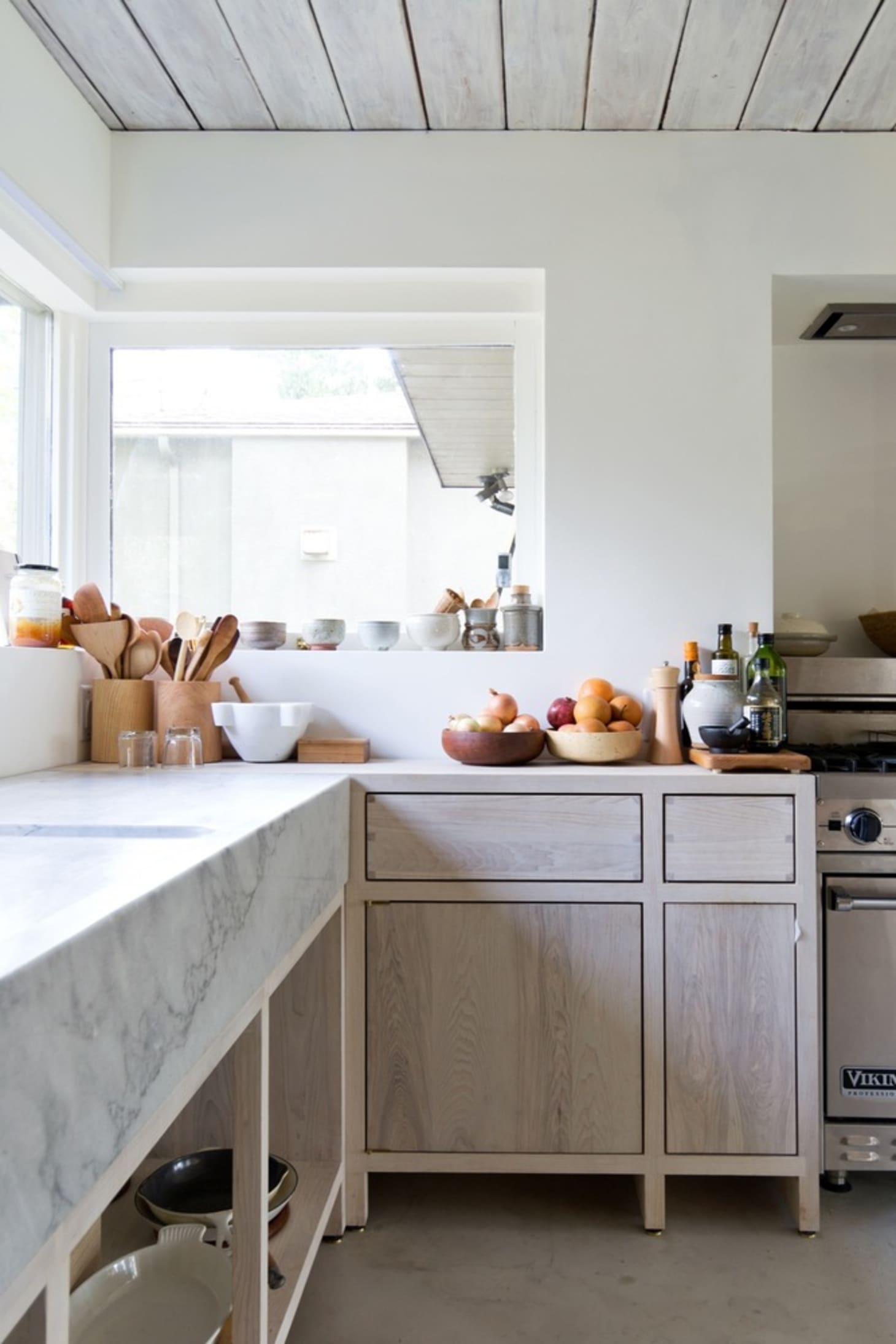 Kitchen Trends Natural Wood Cabinets Apartment Therapy