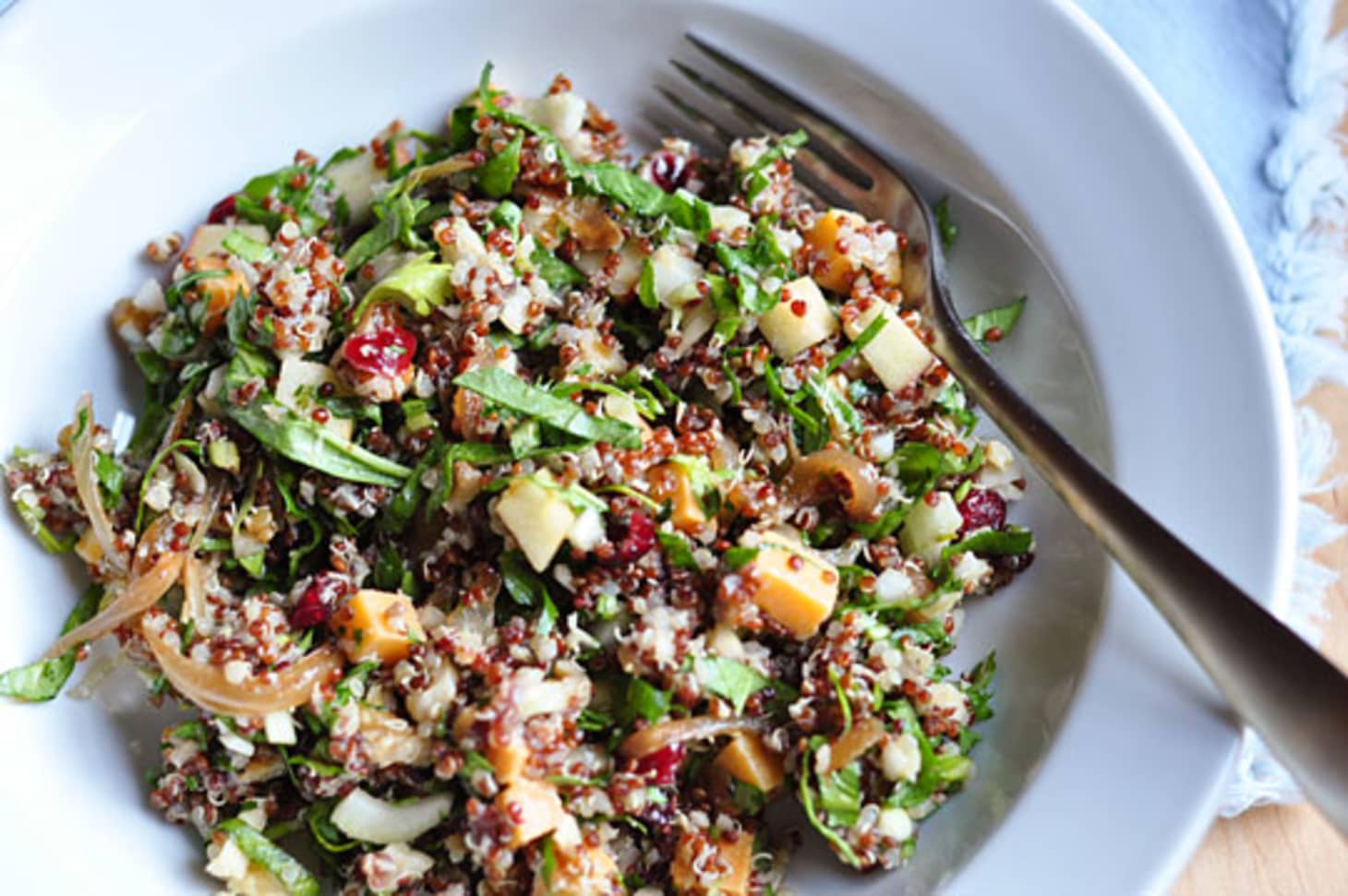 A Salad for Spring: Quinoa Salad from Fine Cooking Recipe Review | Kitchn