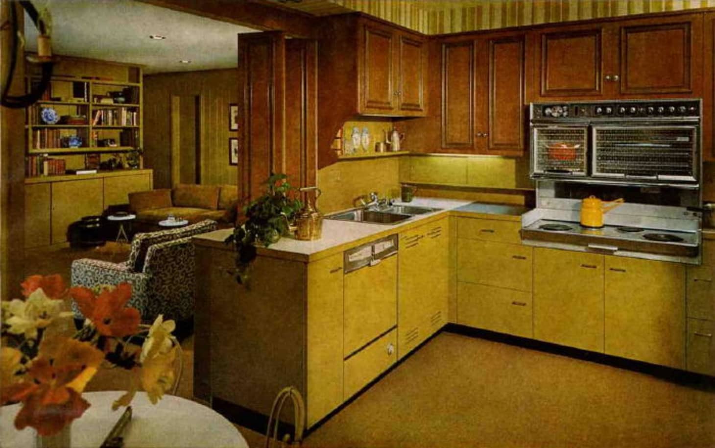 Brief History Of The Kitchen From The 1950s To 1960s Apartment