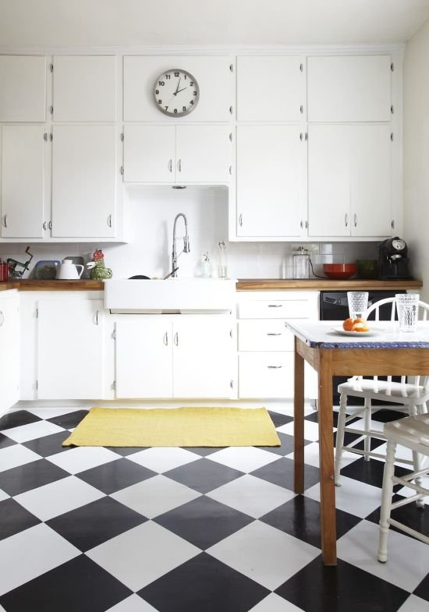 Price Estimates Black White Checkerboard Tiles For Every Budget
