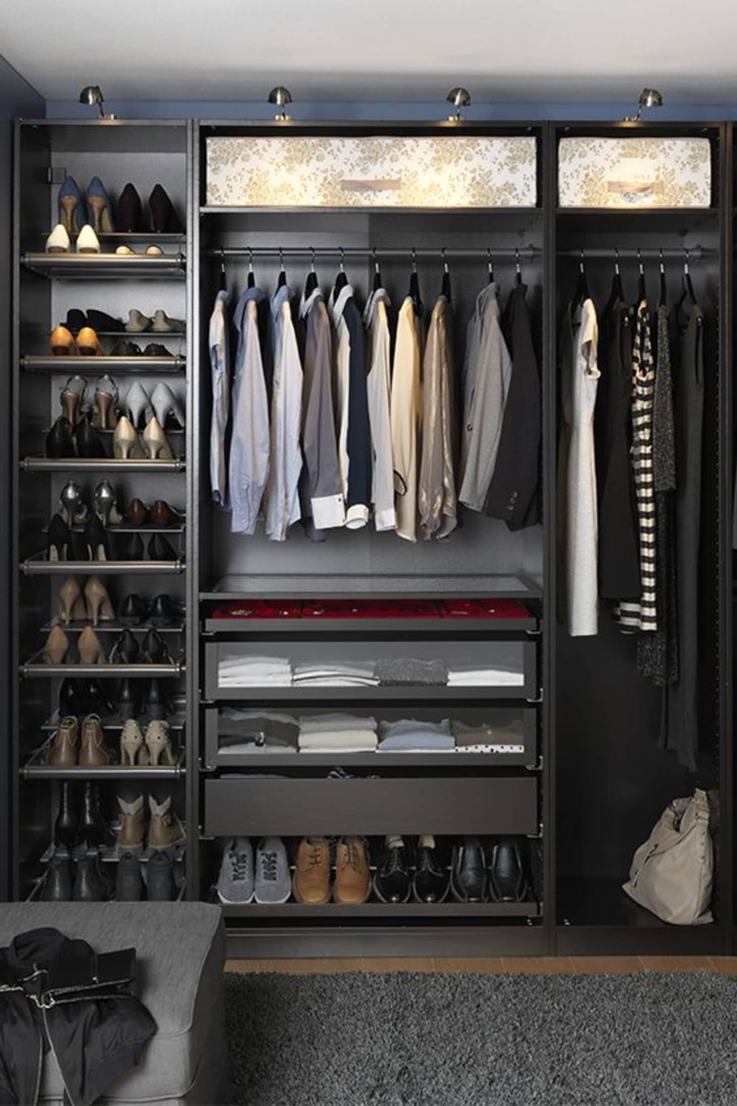 Ikea Closets To Create A Custom Closet Look Apartment Therapy