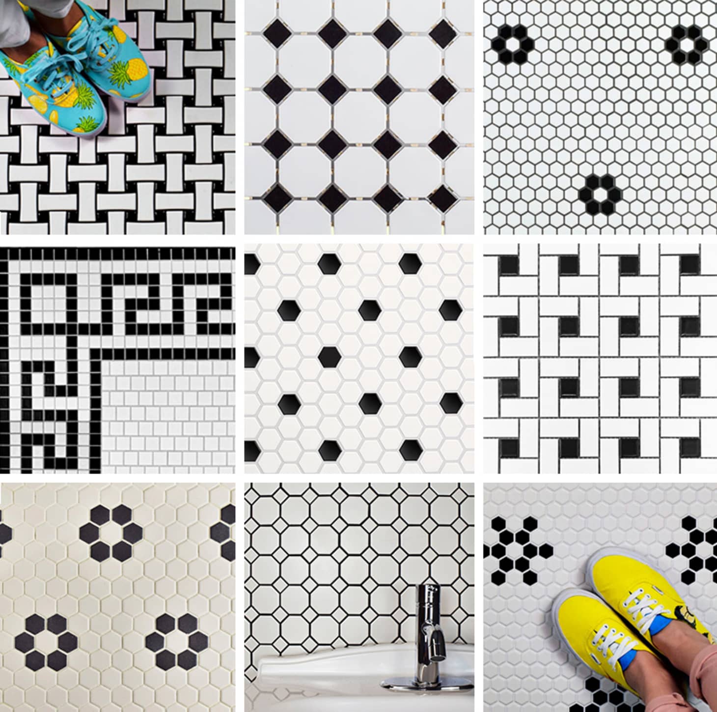 Our Favorite Vintage Mosaic Floor Tiles For Bathrooms Apartment