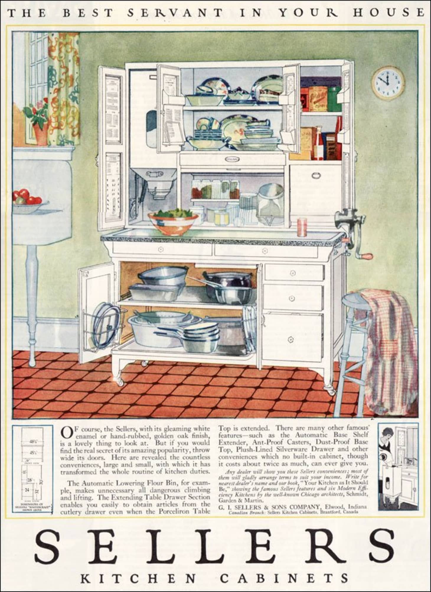 A Brief History Of Kitchen Design From 1900 To 1920 Apartment