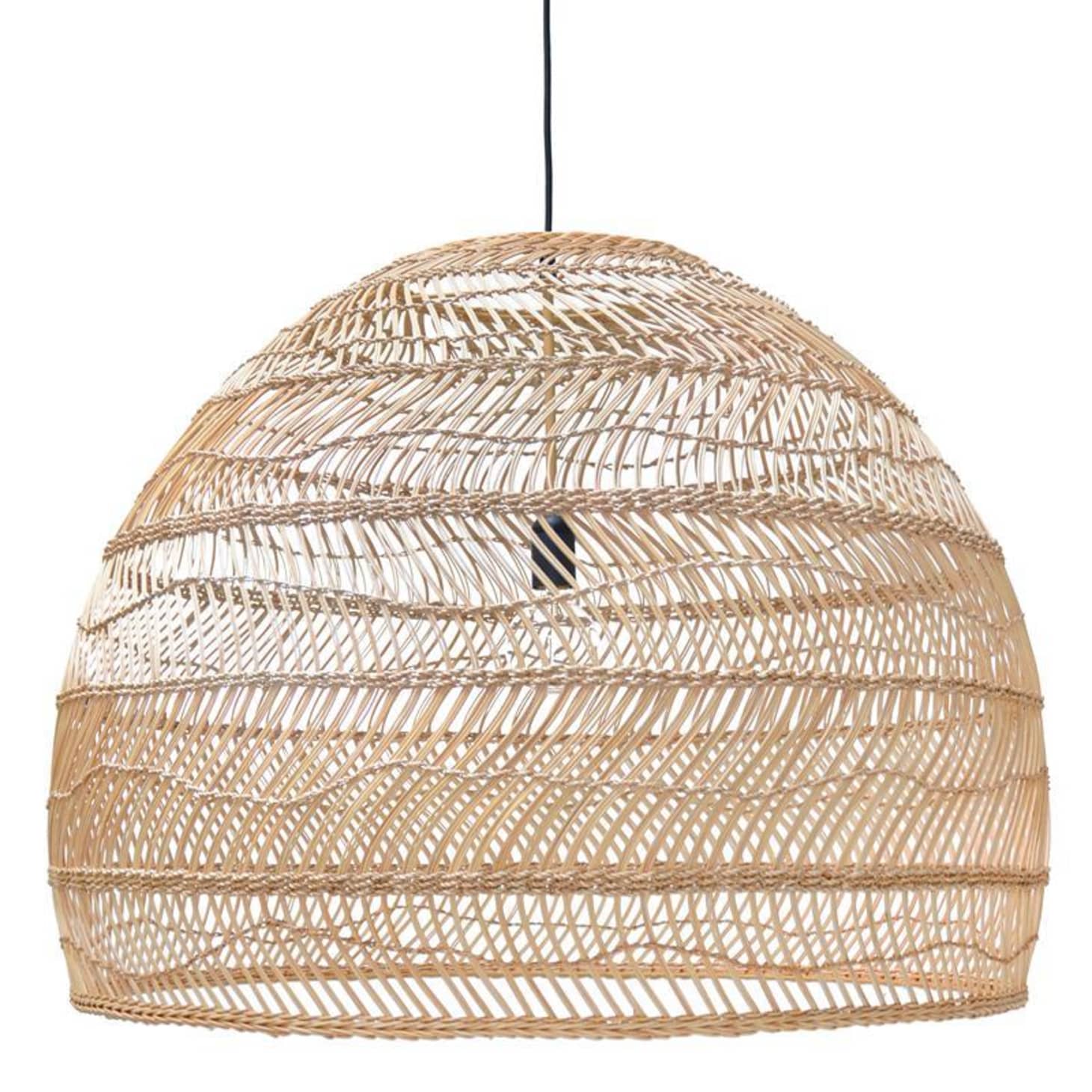 Currently Obsessed Rattan Wicker Pendant Lights Apartment Therapy