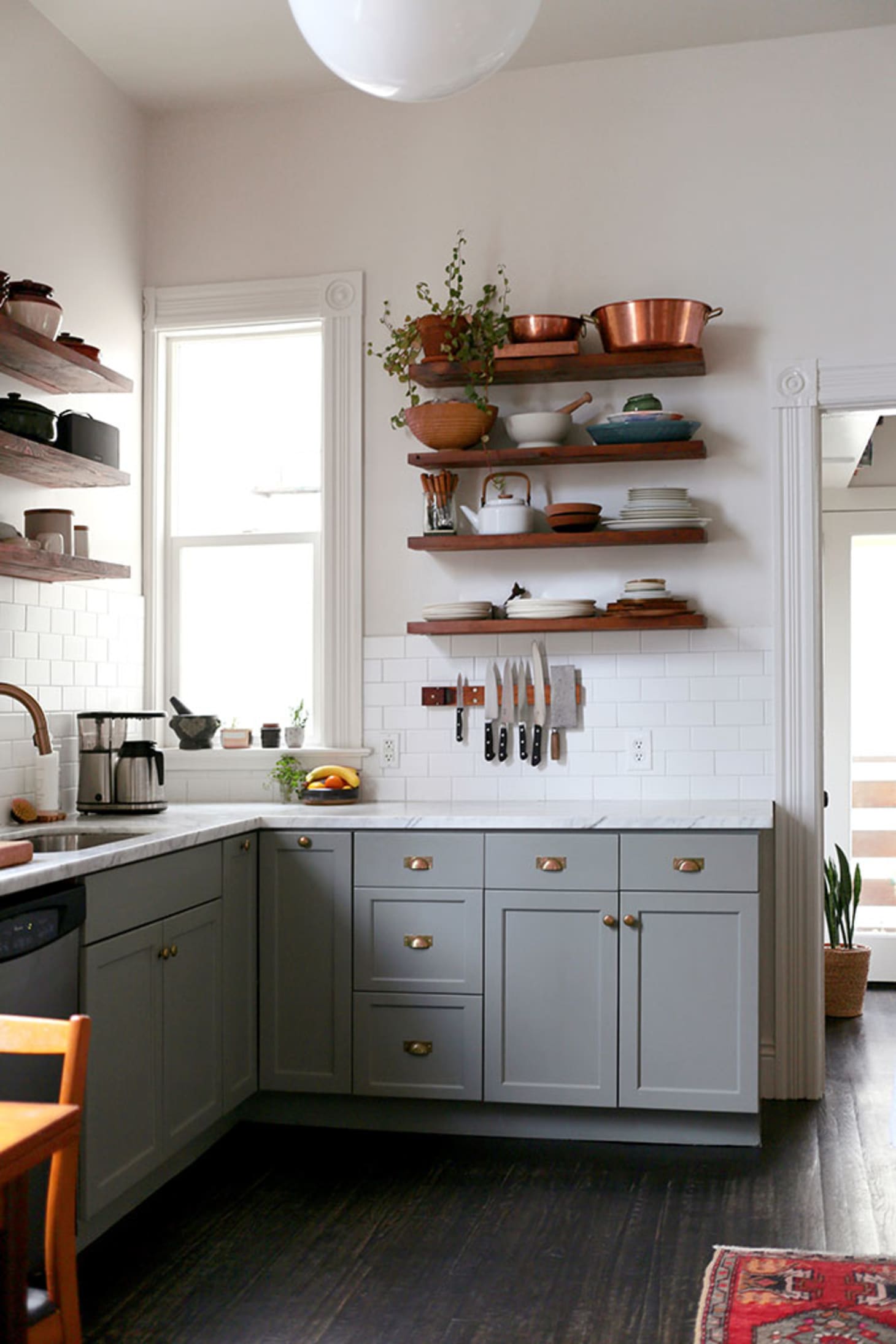 Painting Ideas - Gray Kitchen Cabinet Colors | Apartment Therapy