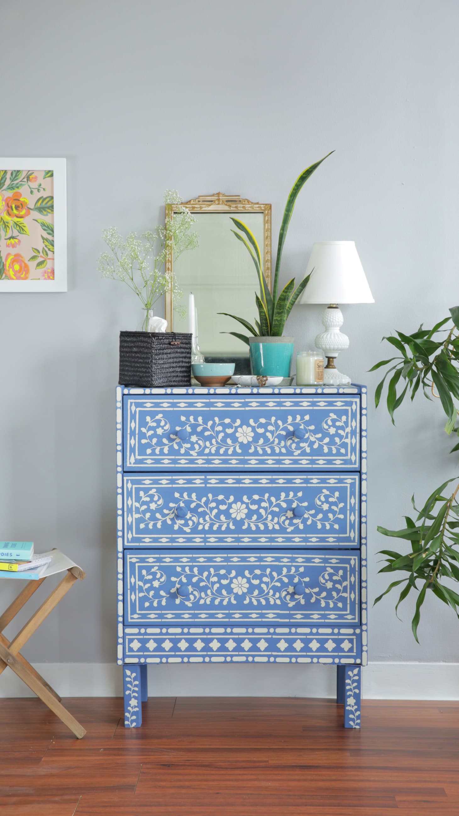 How To Ikea Hack A Rast Dresser Bone Inlay Happy Modern