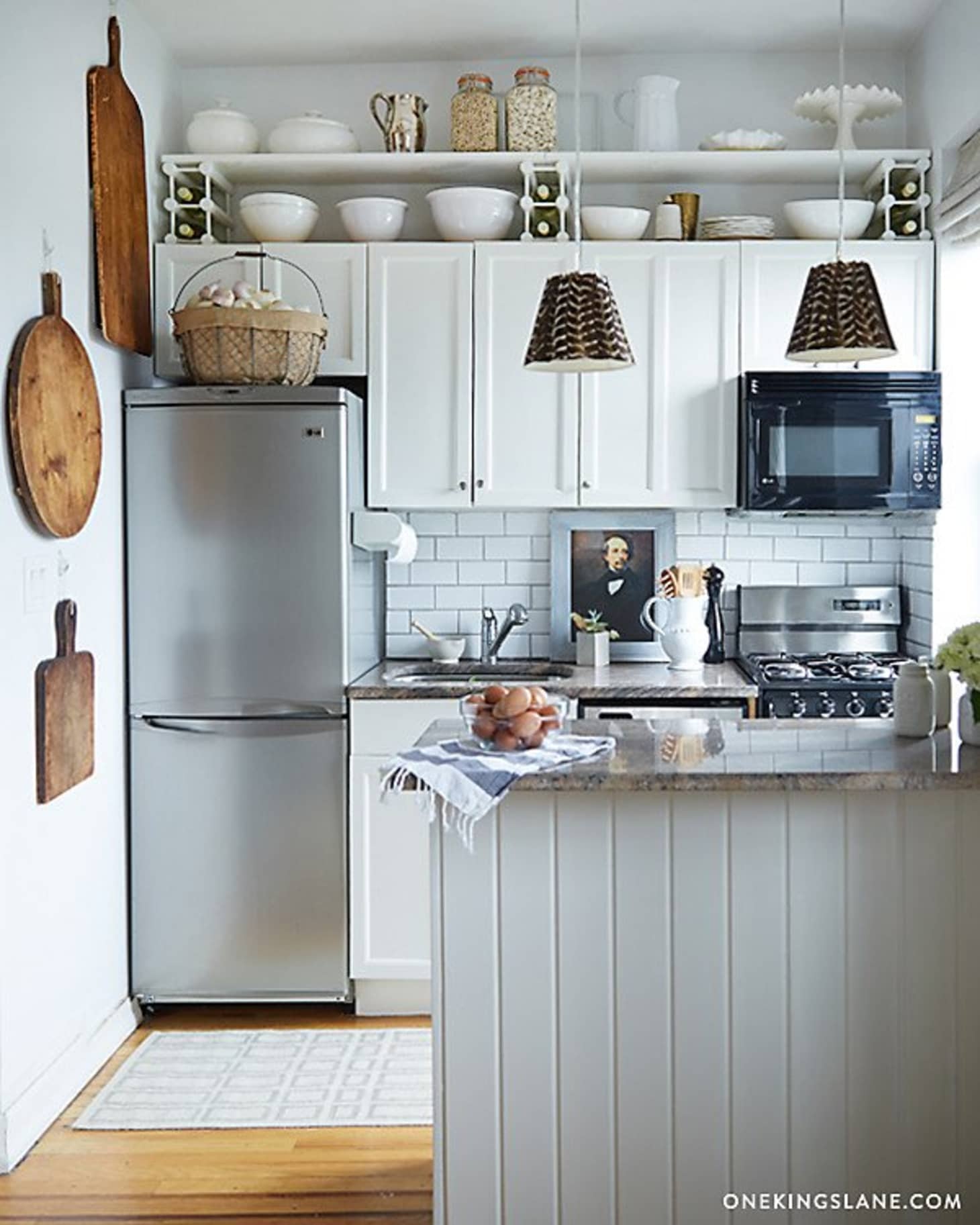 7 Things To Do With That Awkward Space Above The Cabinets