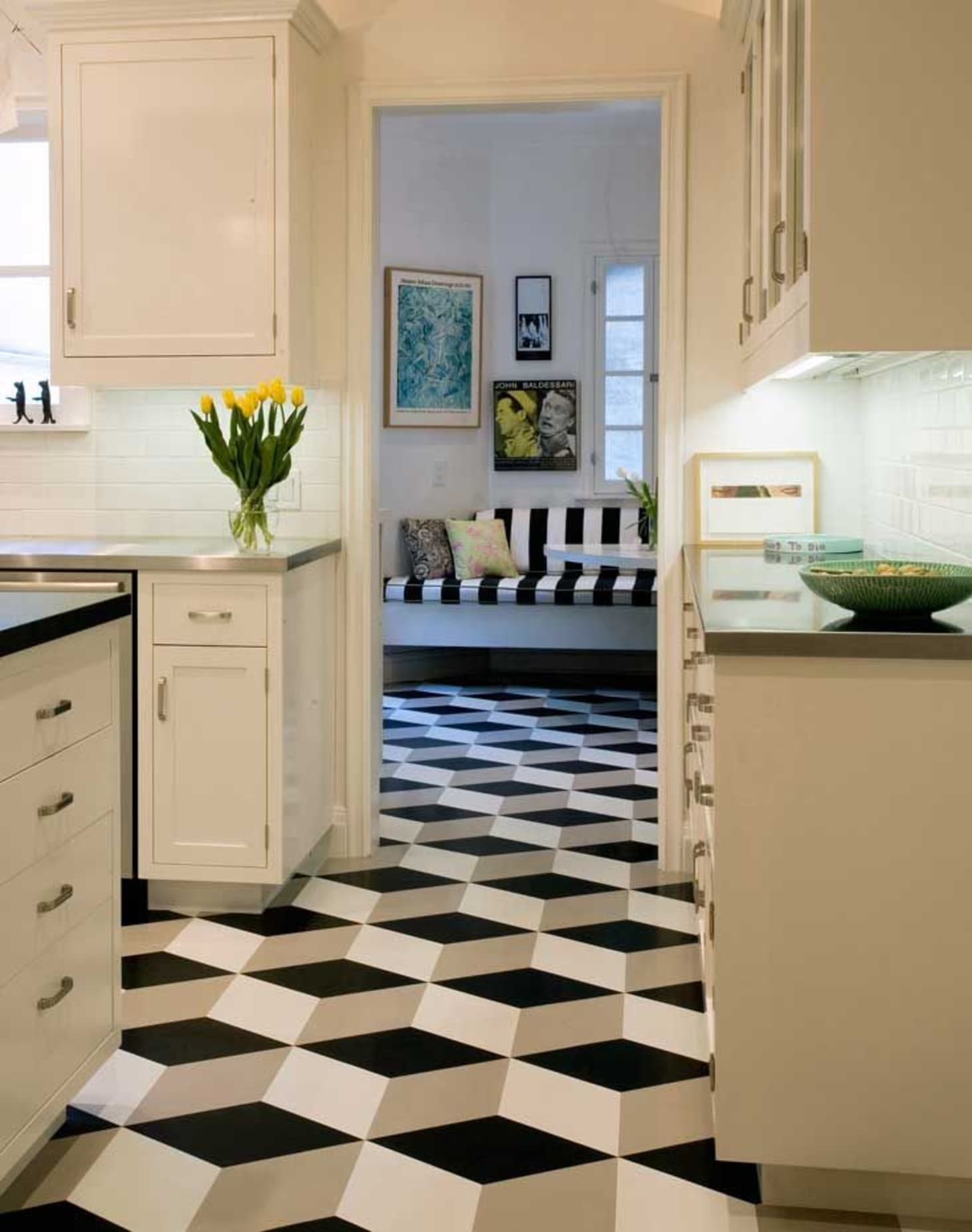 Vct Tile Floor Patterns That Look Great Anywhere Apartment Therapy