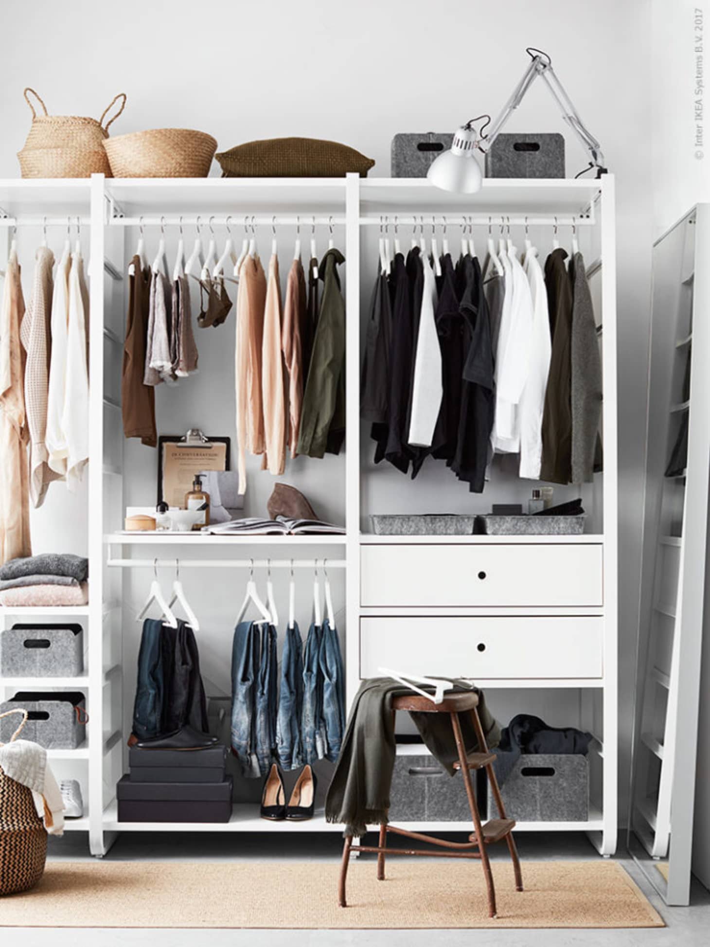 IKEA Closets to Create a Custom Closet Look | Apartment ...