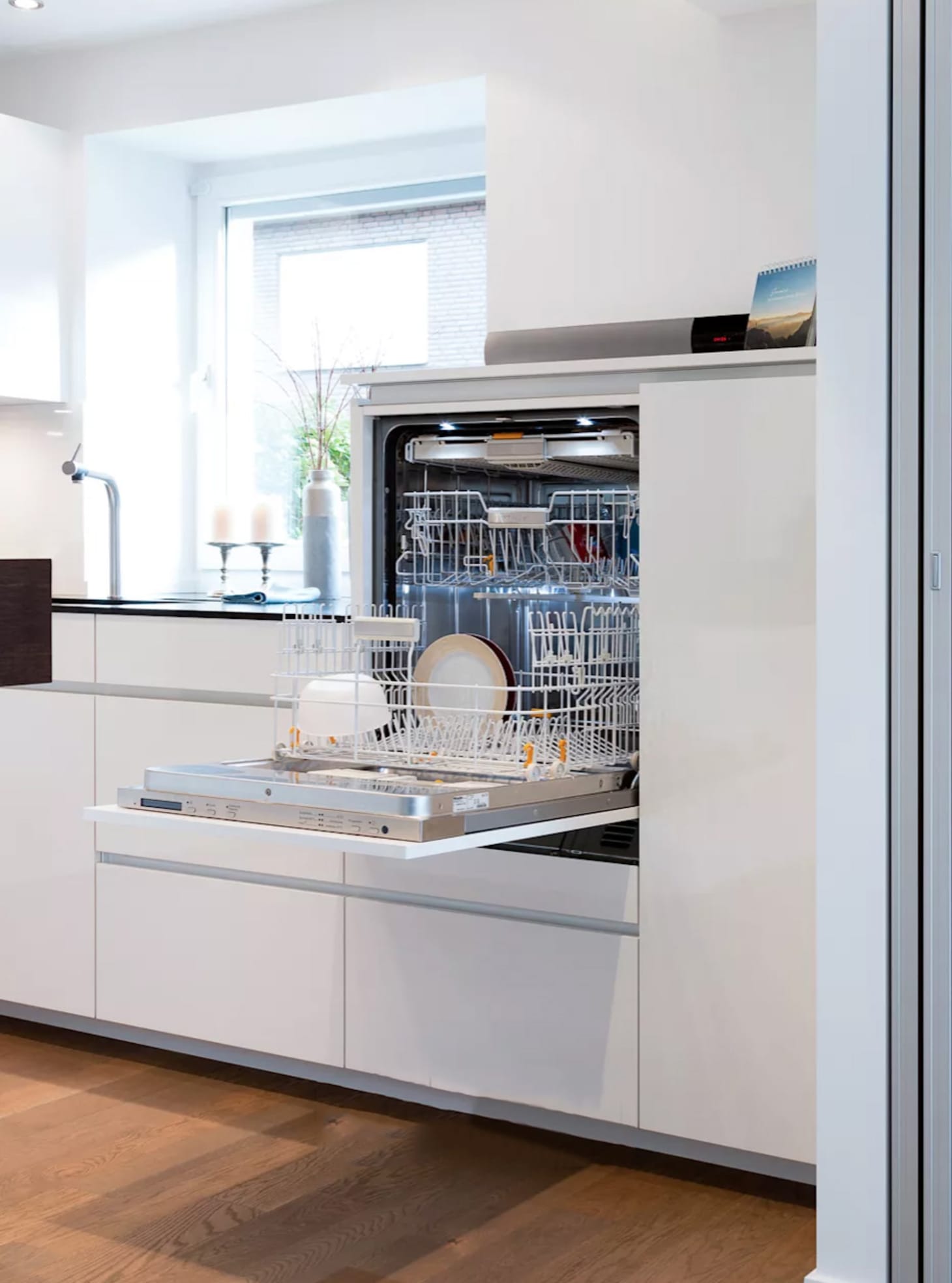 Raised Dishwashers Are More Accessible In The Kitchen Apartment