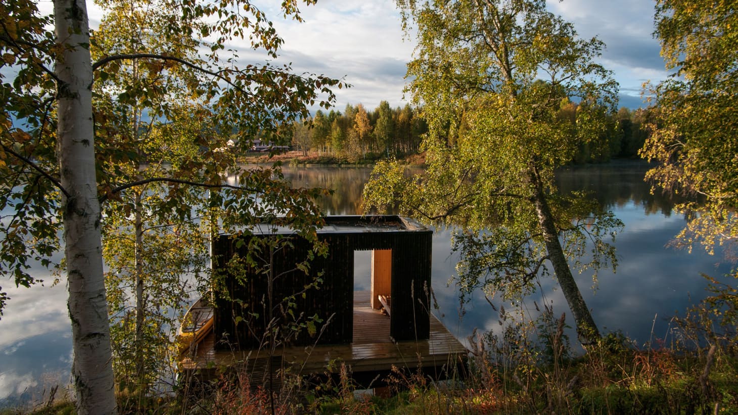 This Floating Sauna in Sweden Is Relaxation Goals Apartment Therapy