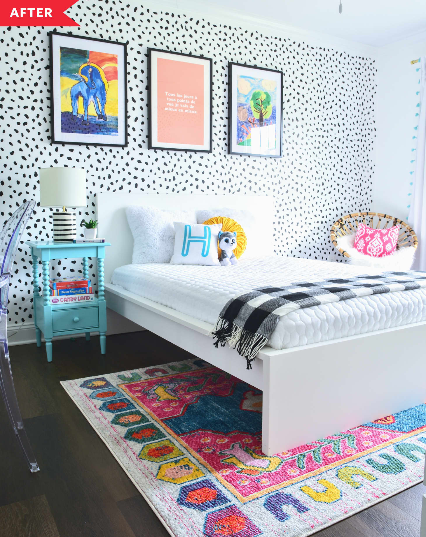 Bedroom Redo With Accent Wall Budget Painted Accent Wall