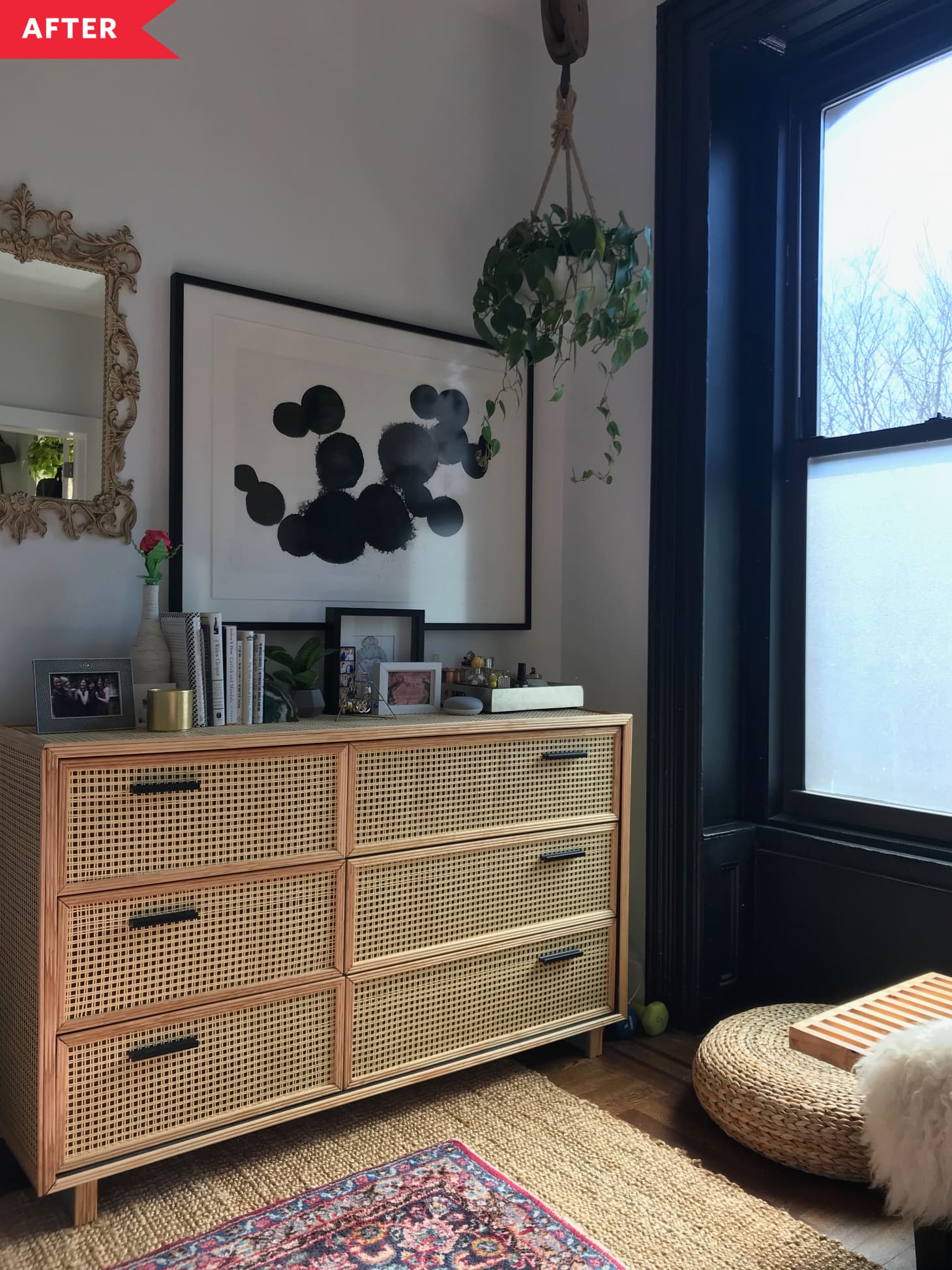 Cane Dresser Redo - DIY Wood and Cane Dresser | Apartment Therapy