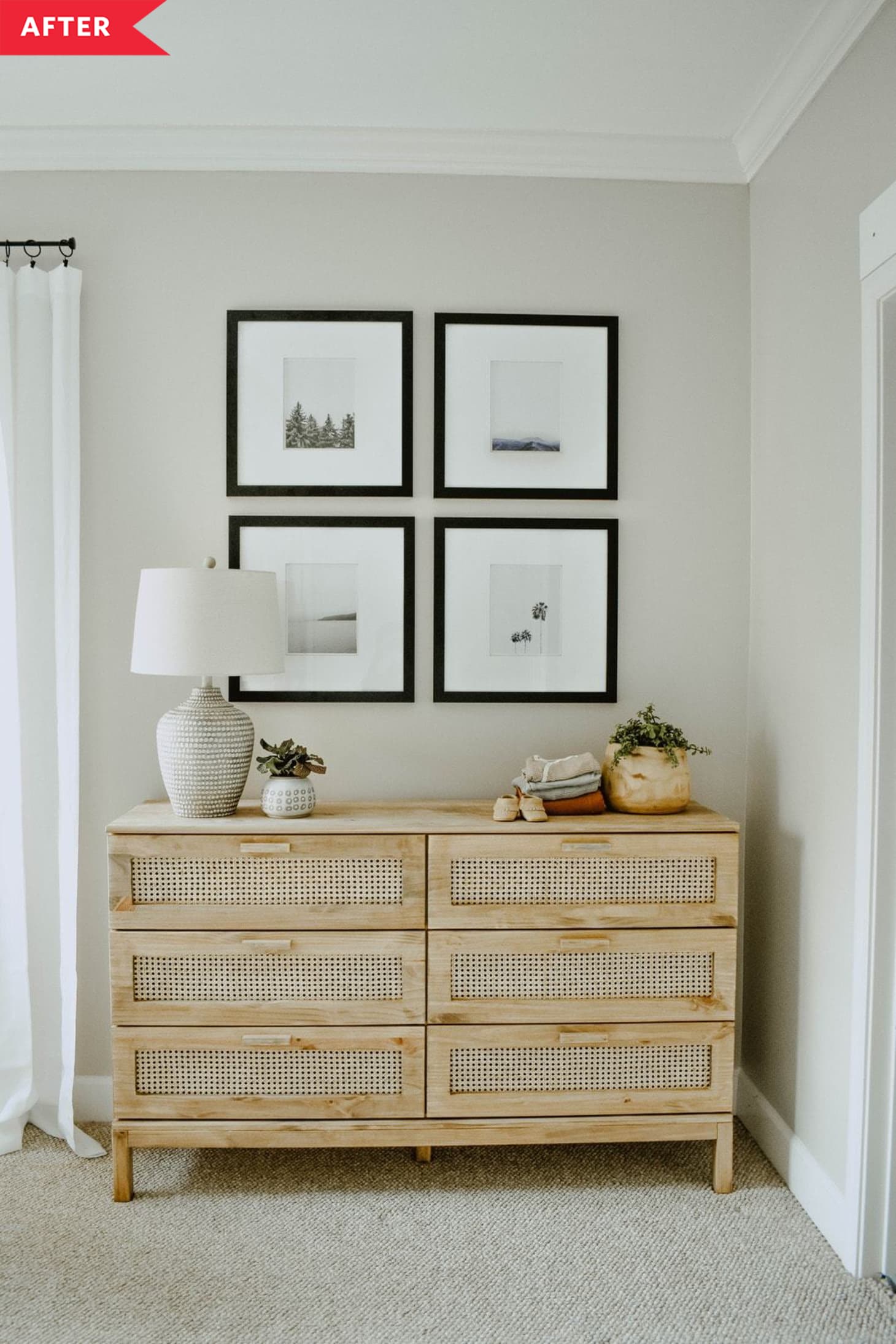 Ikea Hack Tarva Dresser Tarva Dresser Caned Redo Apartment Therapy