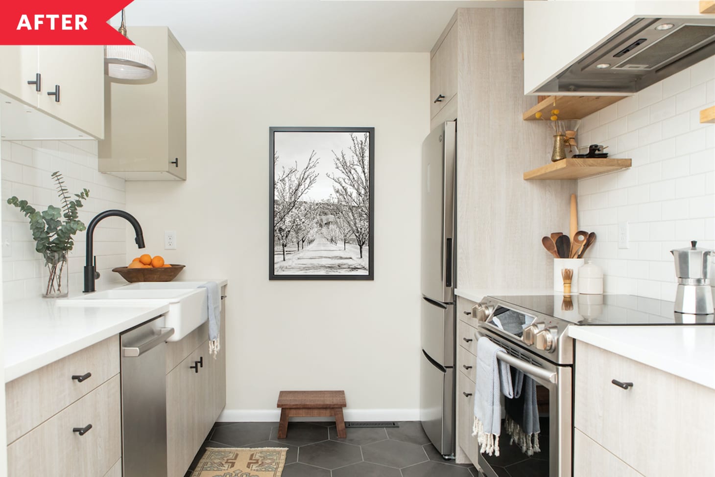 IKEA Cabinets in a 75-Square-Foot Modern Kitchen | Apartment Therapy