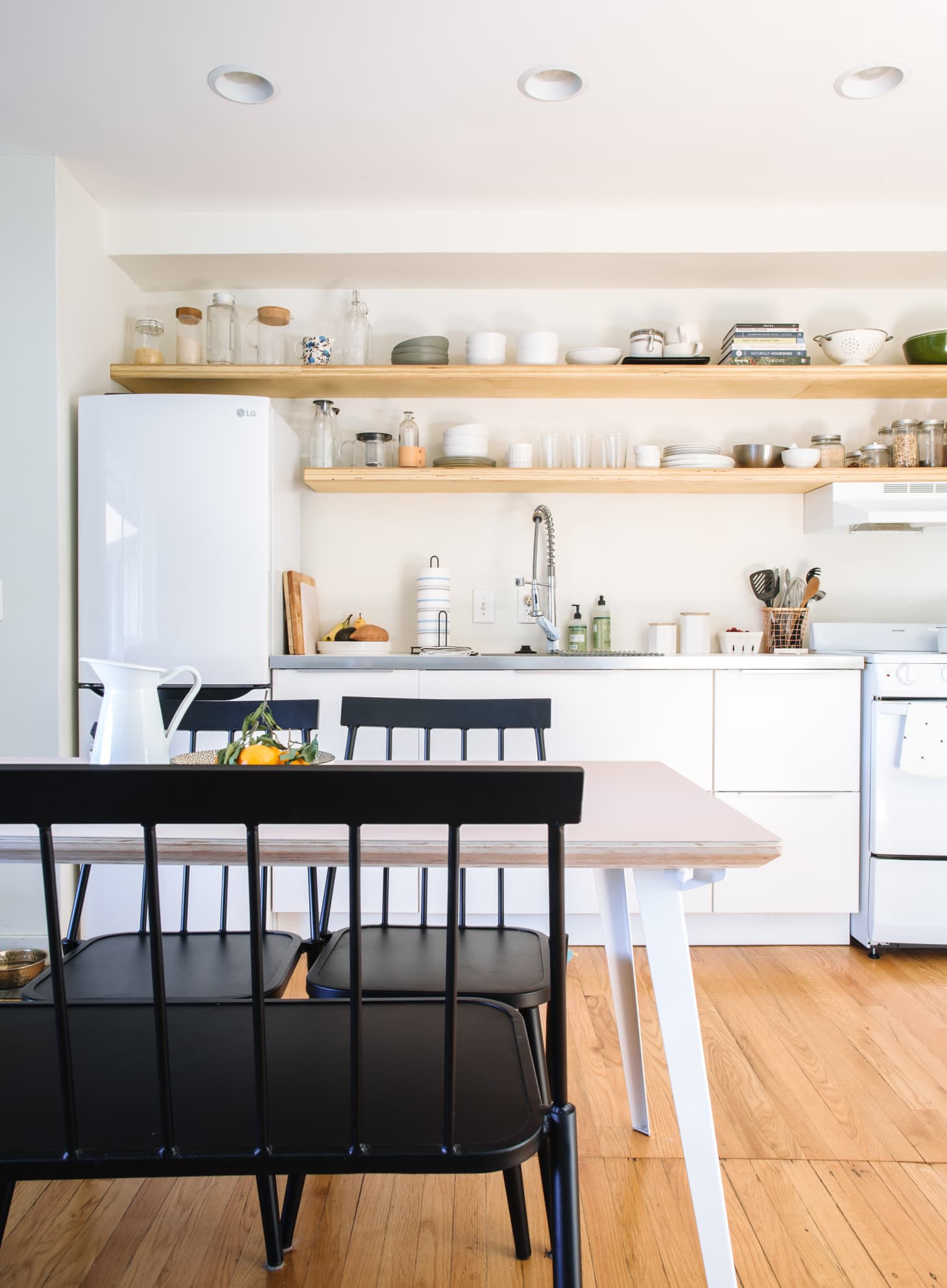 Traditional Upper Kitchen Cabinet Alternatives Apartment Therapy