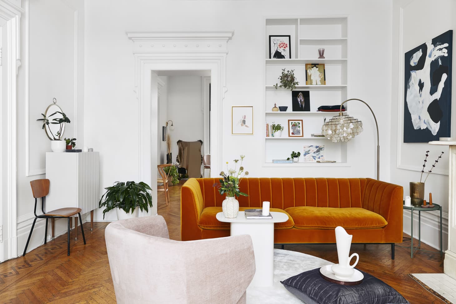 These Rainbow Colored Living Rooms Prove Life Is Too Short