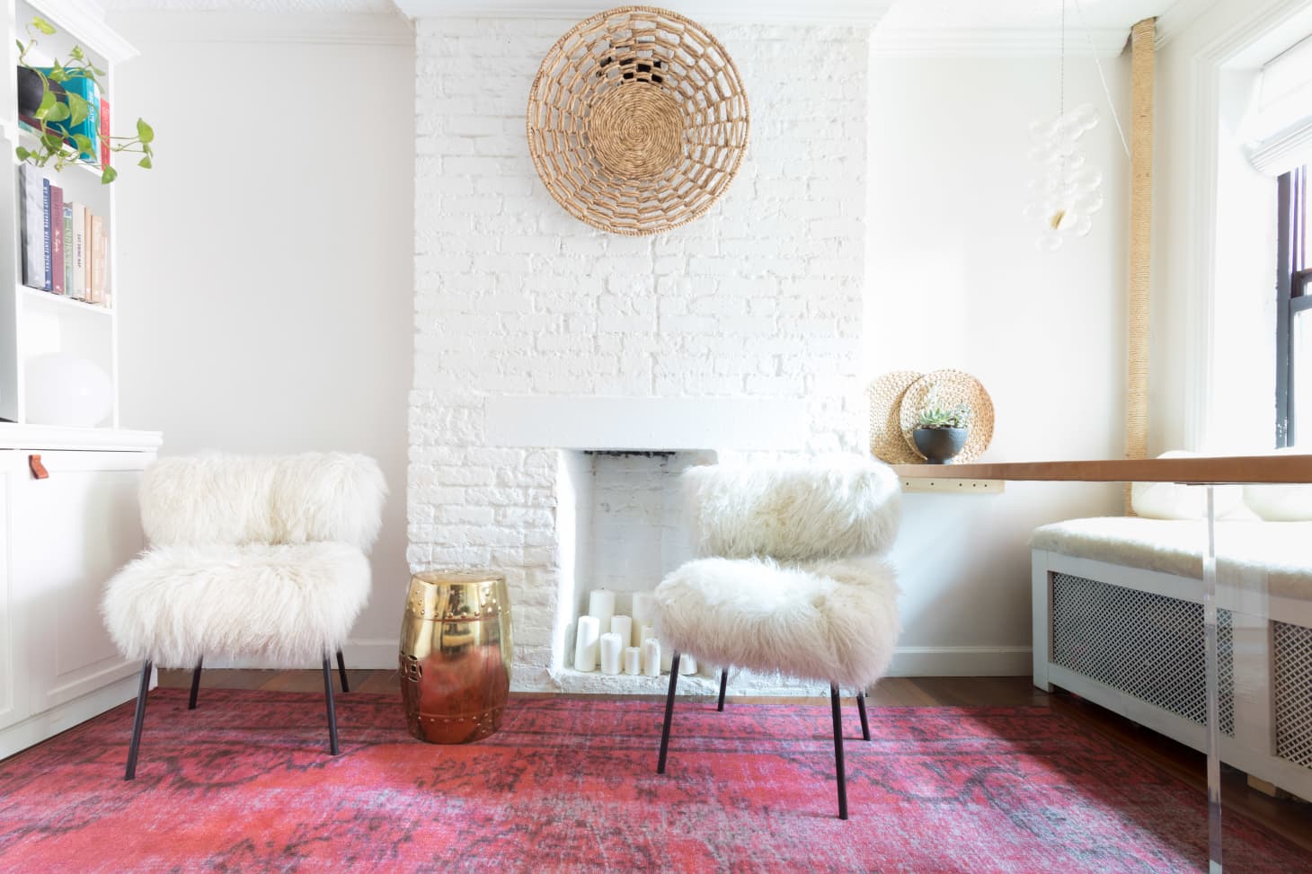 Candles In Home Fireplace Apartment Therapy