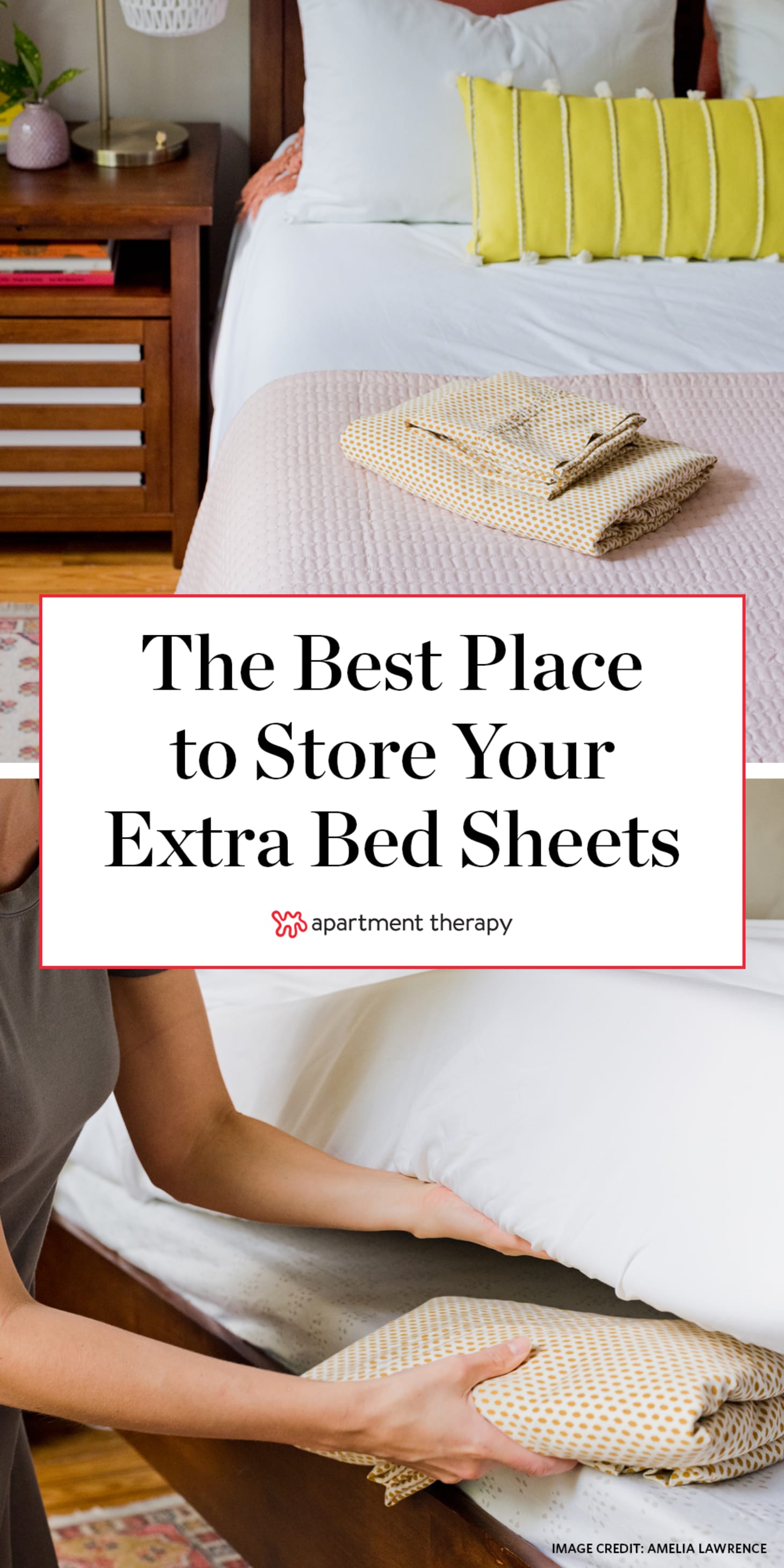 Why You Should Store Your Extra Bed Sheets Under Your Mattress