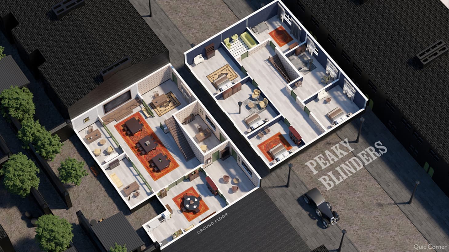 British Tv Show Floor Plans Apartment Therapy