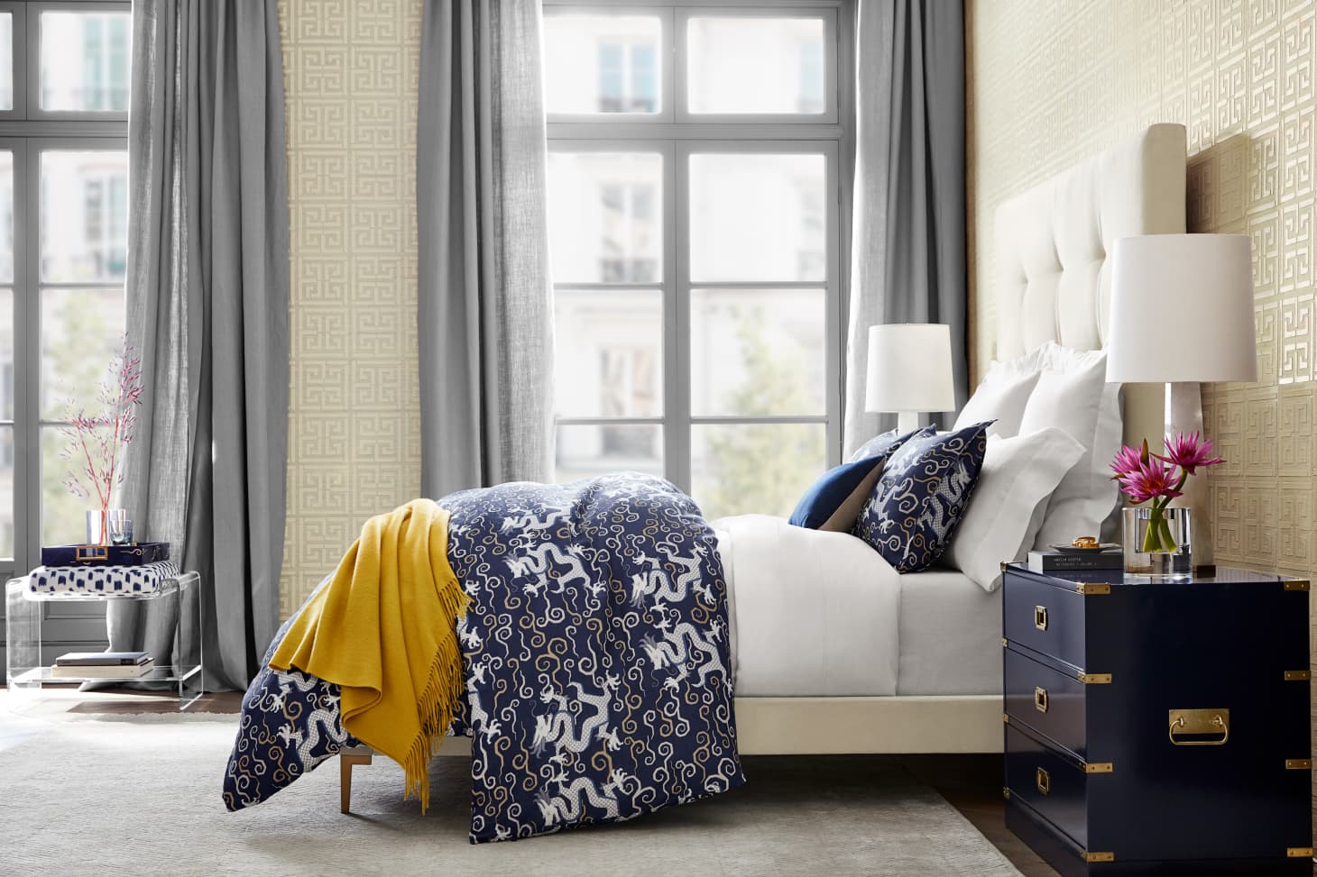 Schumacher x Williams Sonoma Collection Apartment Therapy