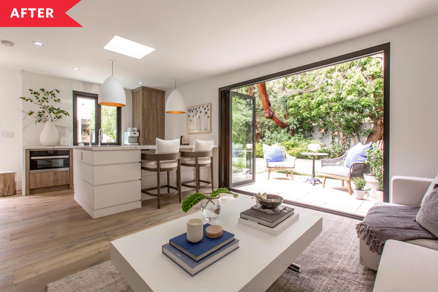 Brad Pitt's before and after renovation on HGTV's Celebrity IOU