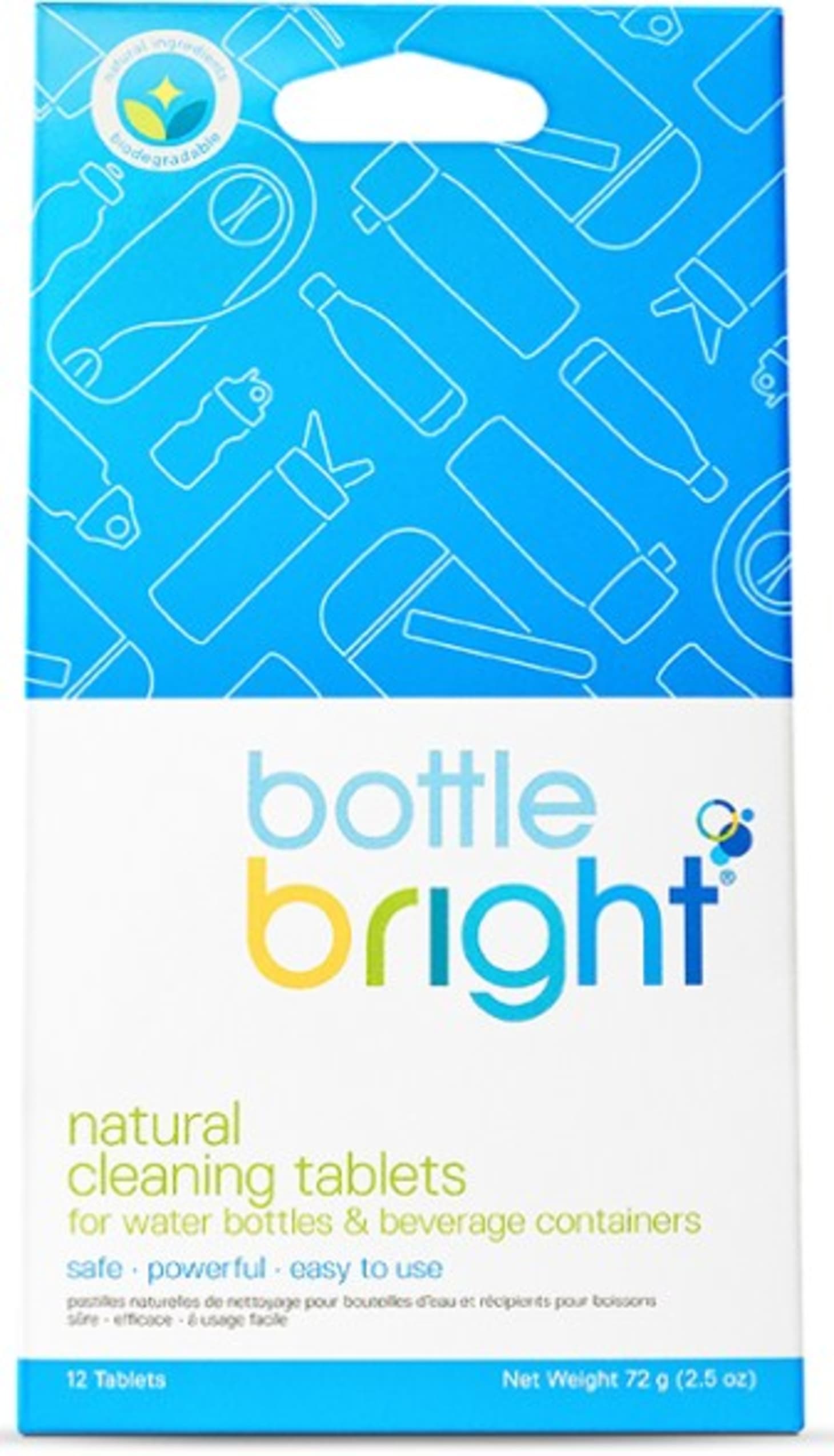 BottleBright Bottle Cleaning Tablets for Water Bottles Apartment Therapy