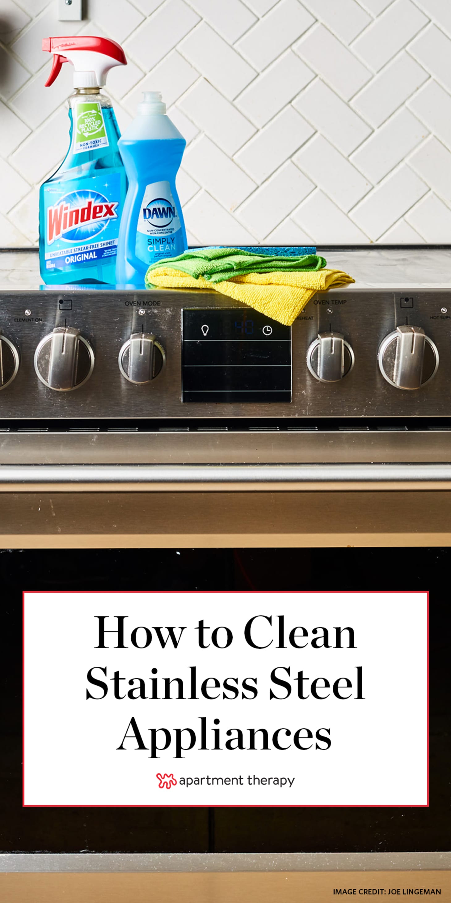 How To Clean Stainless Steel Appliances Apartment Therapy