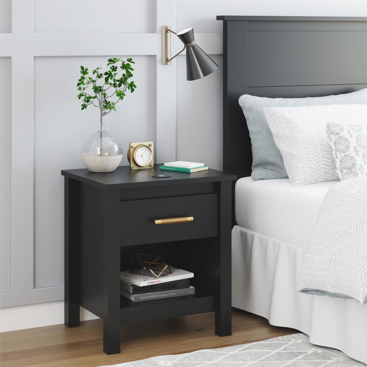 8 Stylish And Functional Charging Nightstands Apartment Therapy