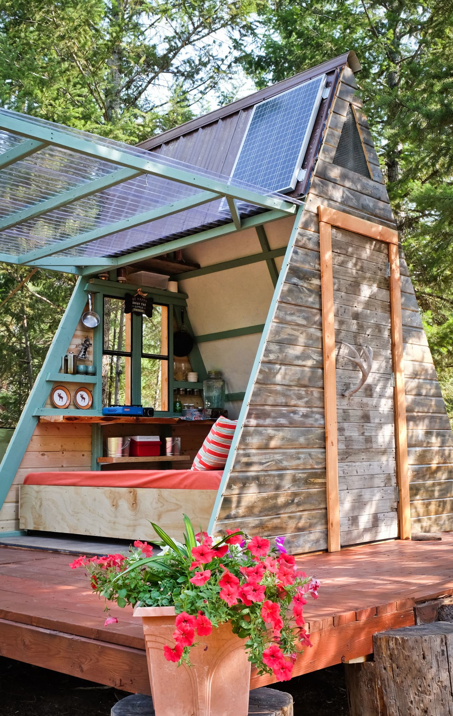 Rent This Tiny Off The Grid A Frame Cabin In Montana For Under