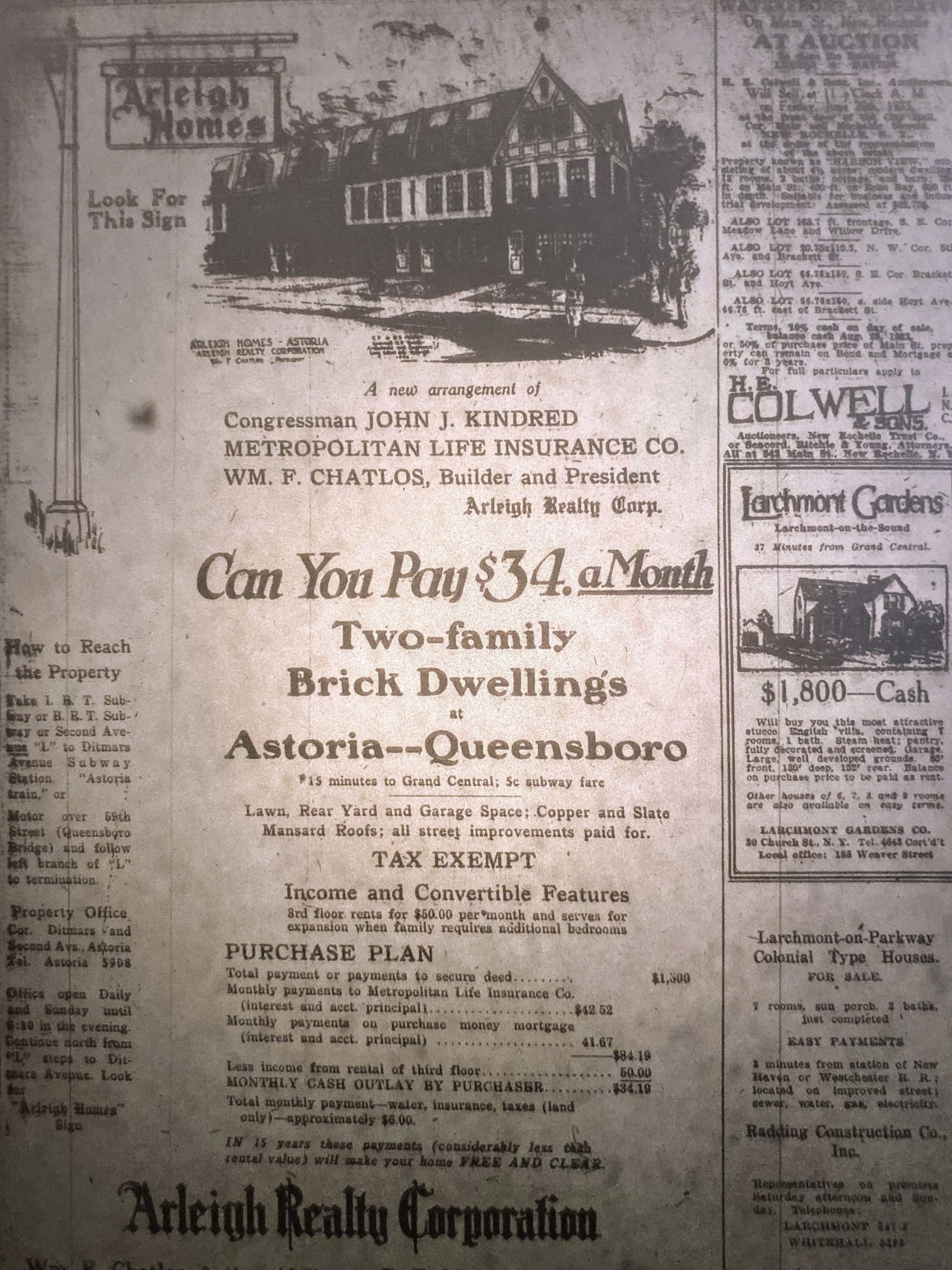 5 Ways Real Estate Listings from the 1920s Are Wildly Different From