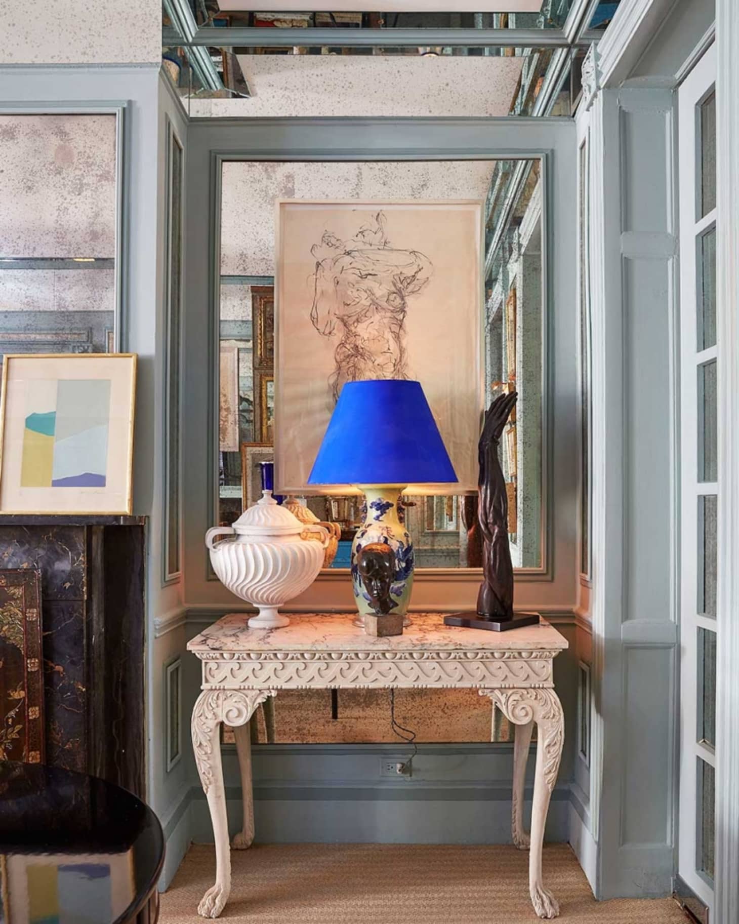 Cobalt Blue Rooms