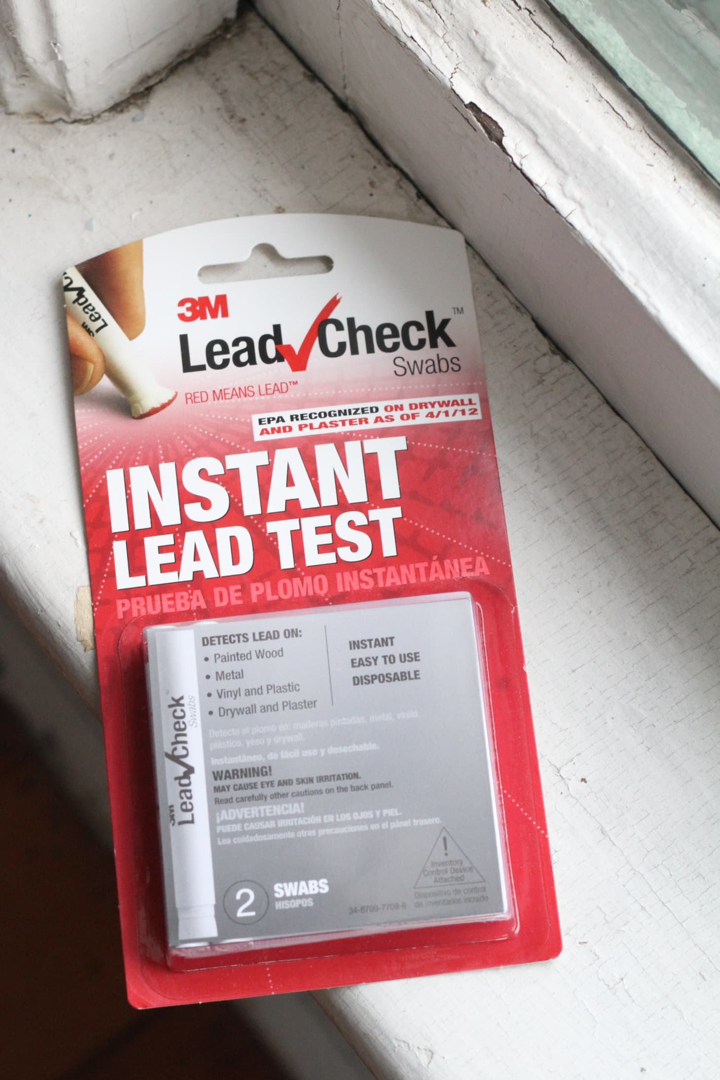 How To Test for Lead Paint Photo Tutorial & Tips Apartment Therapy