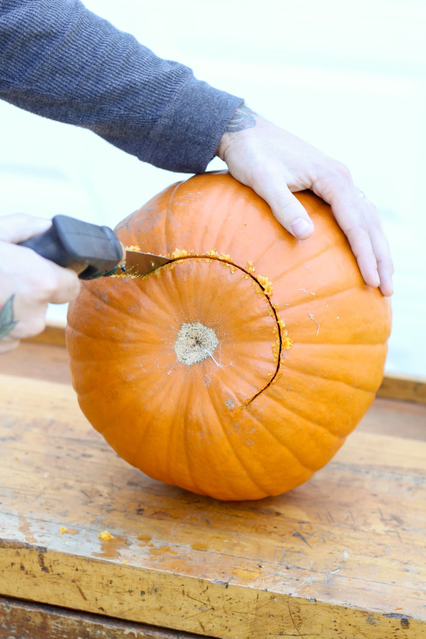 How To Carve A Pumpkin Using A Template