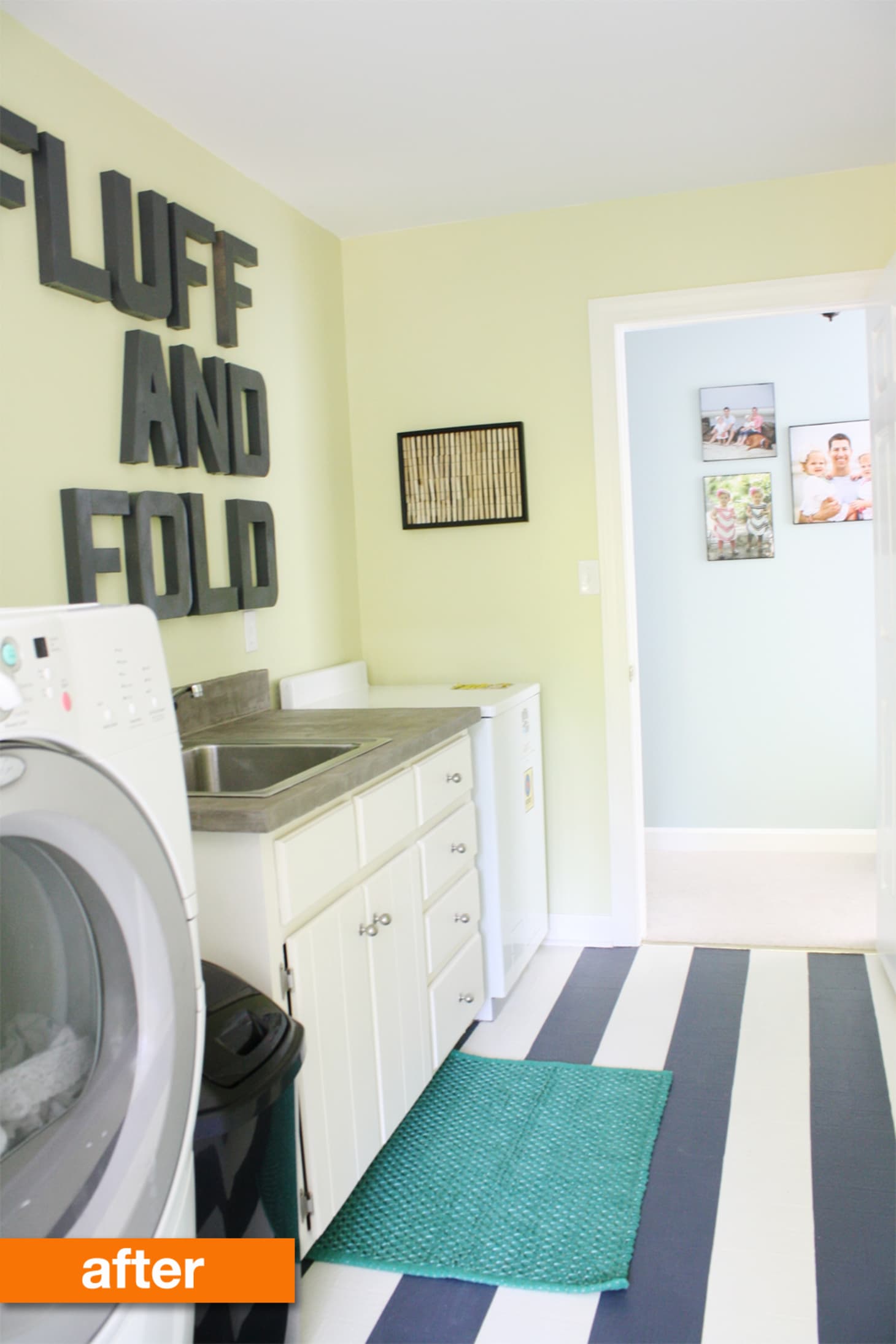 Before & After A Quick and Cheap Laundry Room Refresh Apartment Therapy