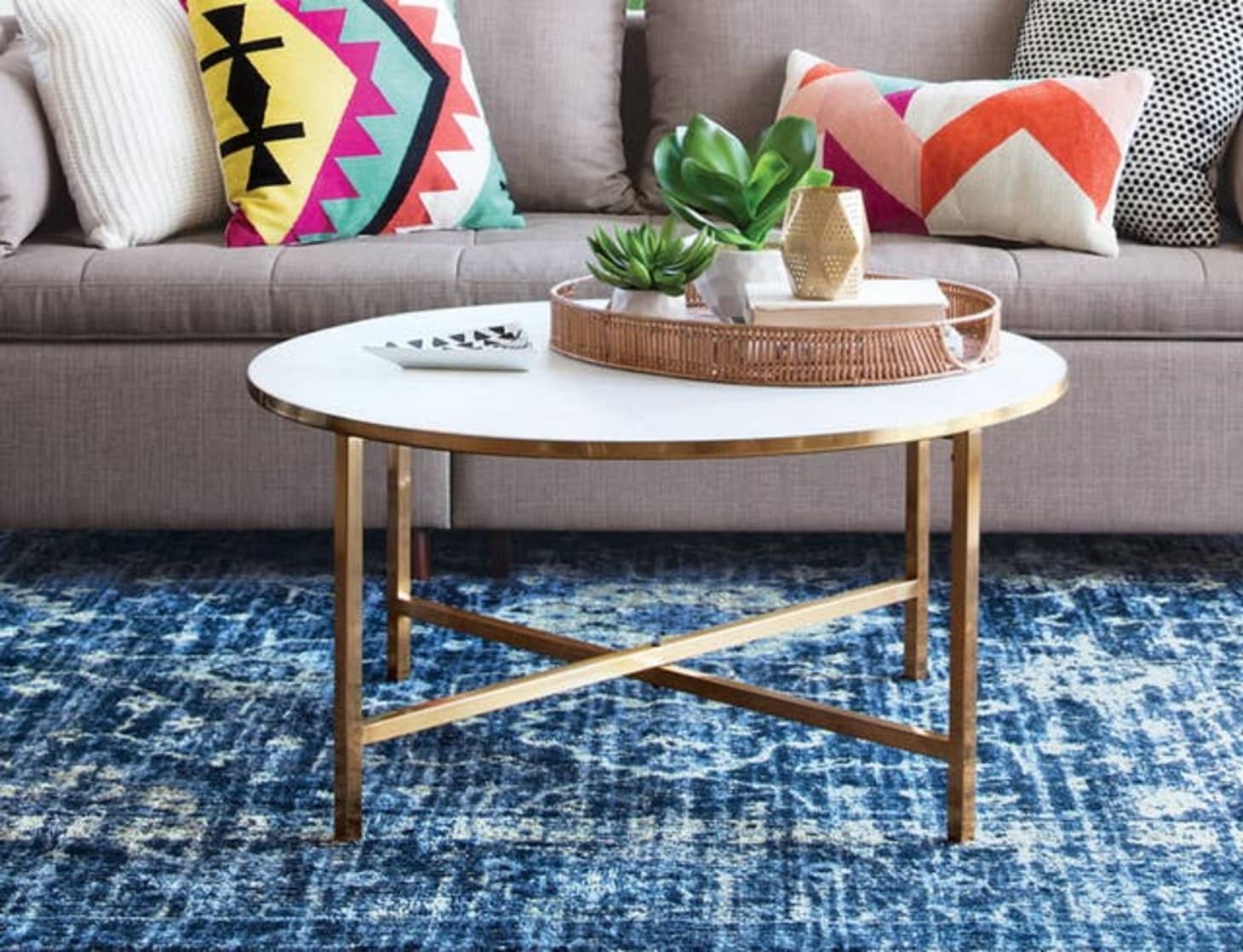 Ideas For How to Style a Round Coffee Table | Apartment Therapy