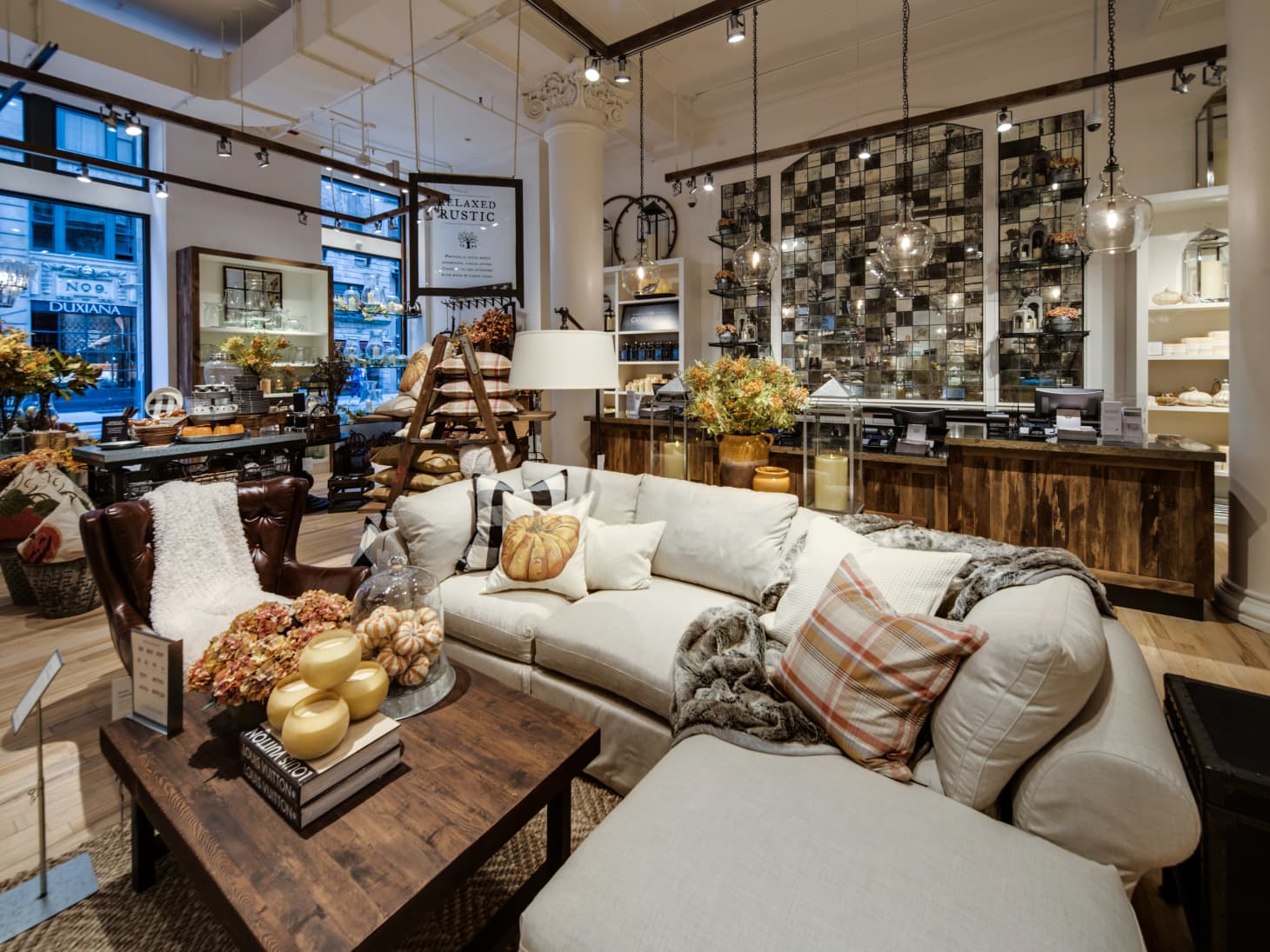 pottery barn аптекарский стол