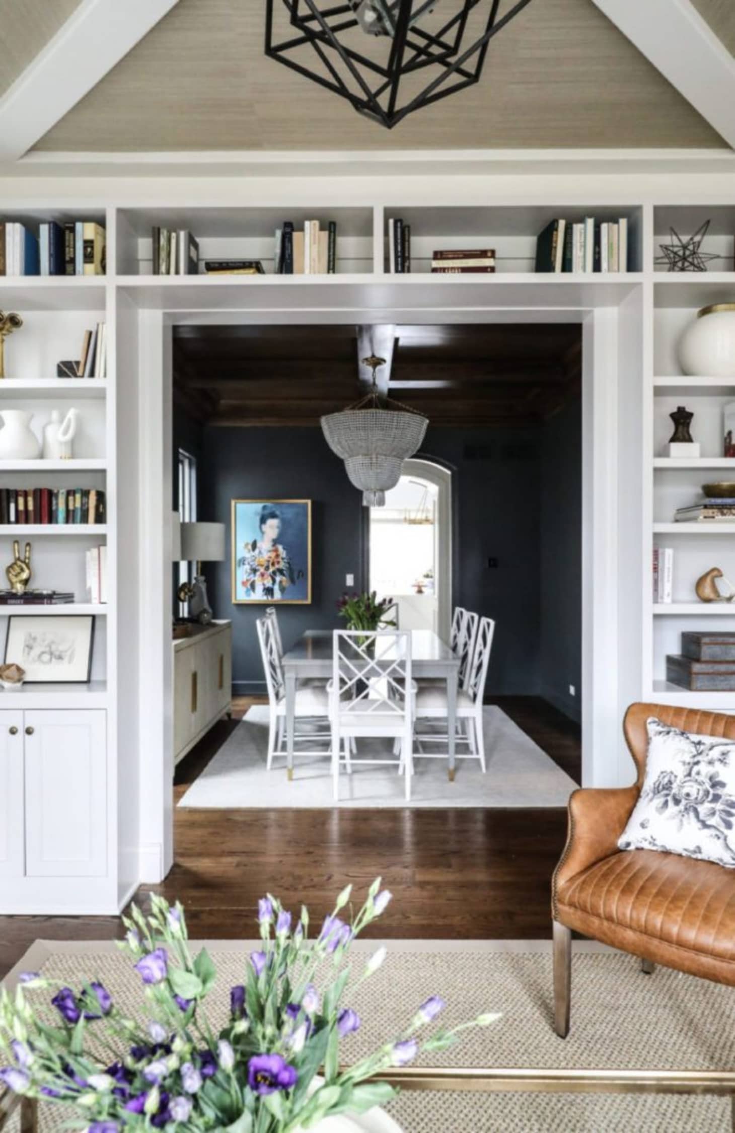 How to Add Built-In Bookshelves Around Doors in Your Home | Apartment 