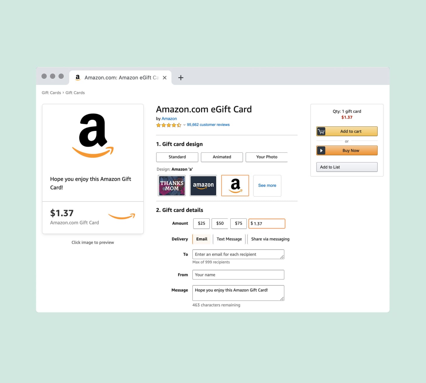 How to Spend a Small Prepaid Gift Card Balance on Amazon | Apartment ...