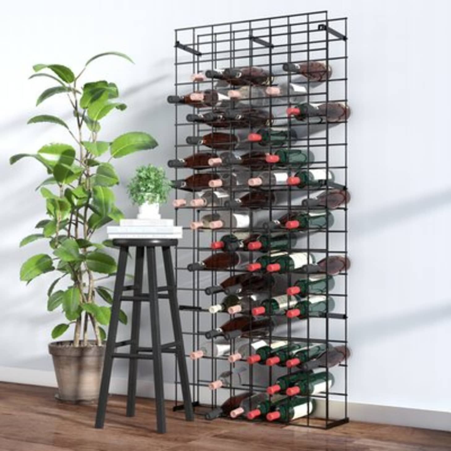 Stylish Wine Racks How to Display Wine Bottles Apartment Therapy