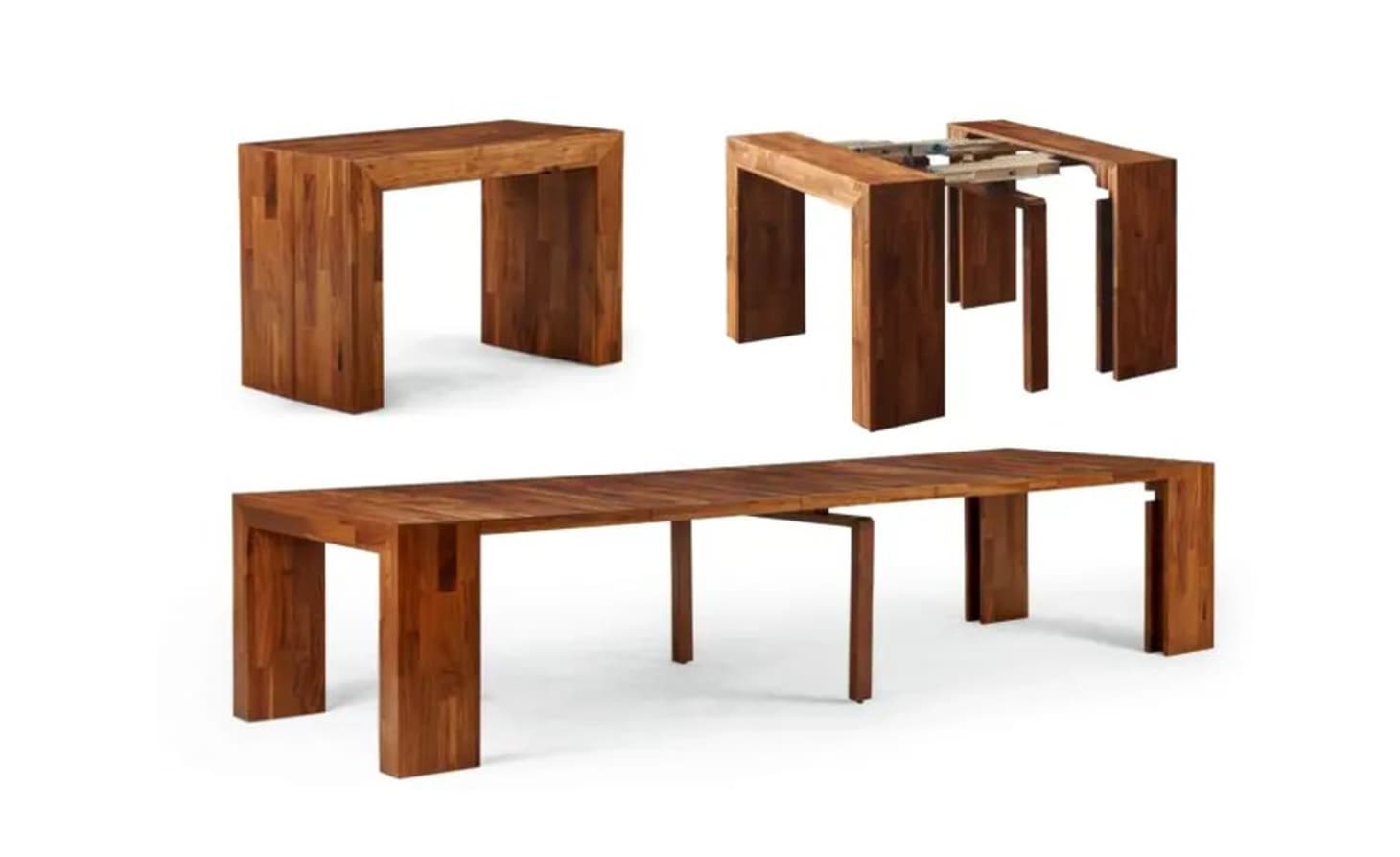 Expandable Dining Room Table With Bench