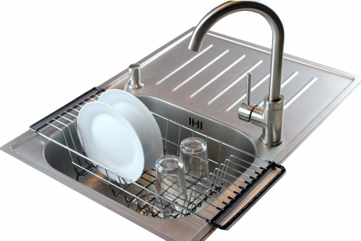 mini kitchen sink and drainer