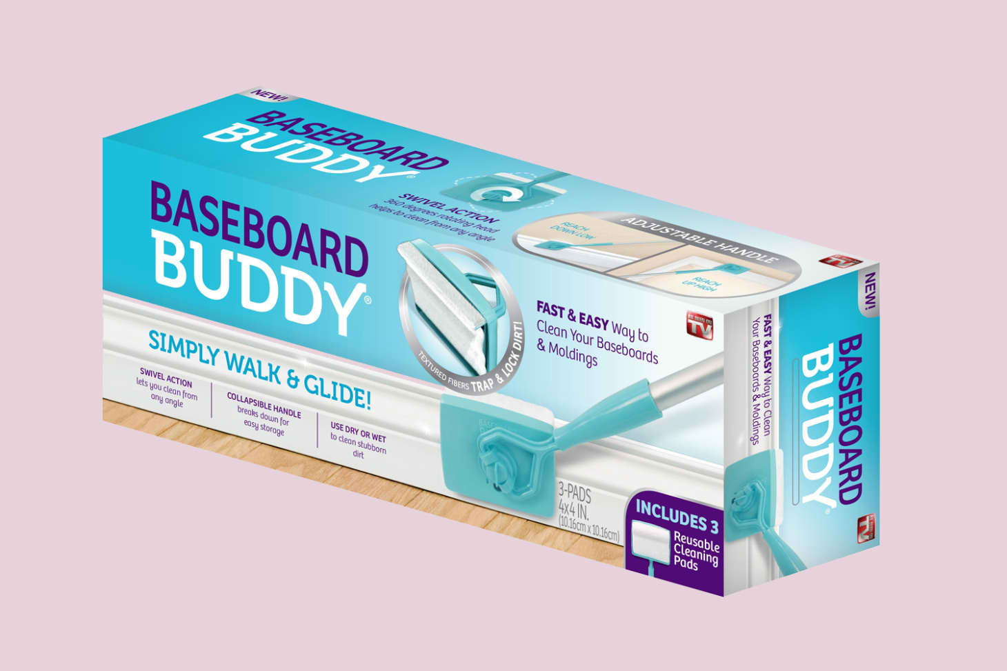 A Review of the "Fast and Easy" Baseboard Buddy Cleaning Tool